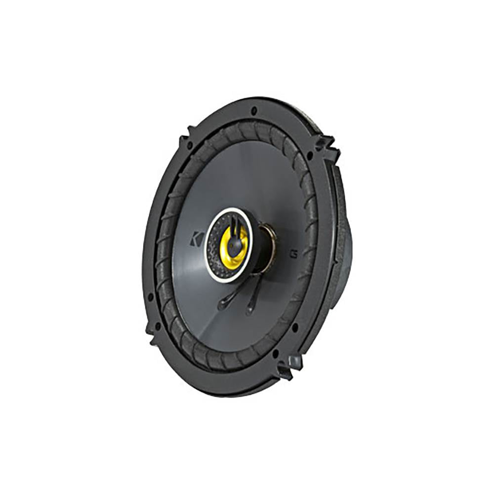 Kicker CS 6.5 Inch Car Audio Speaker with Woofers, Yellow (2 Pack) (Open Box) - VMInnovations