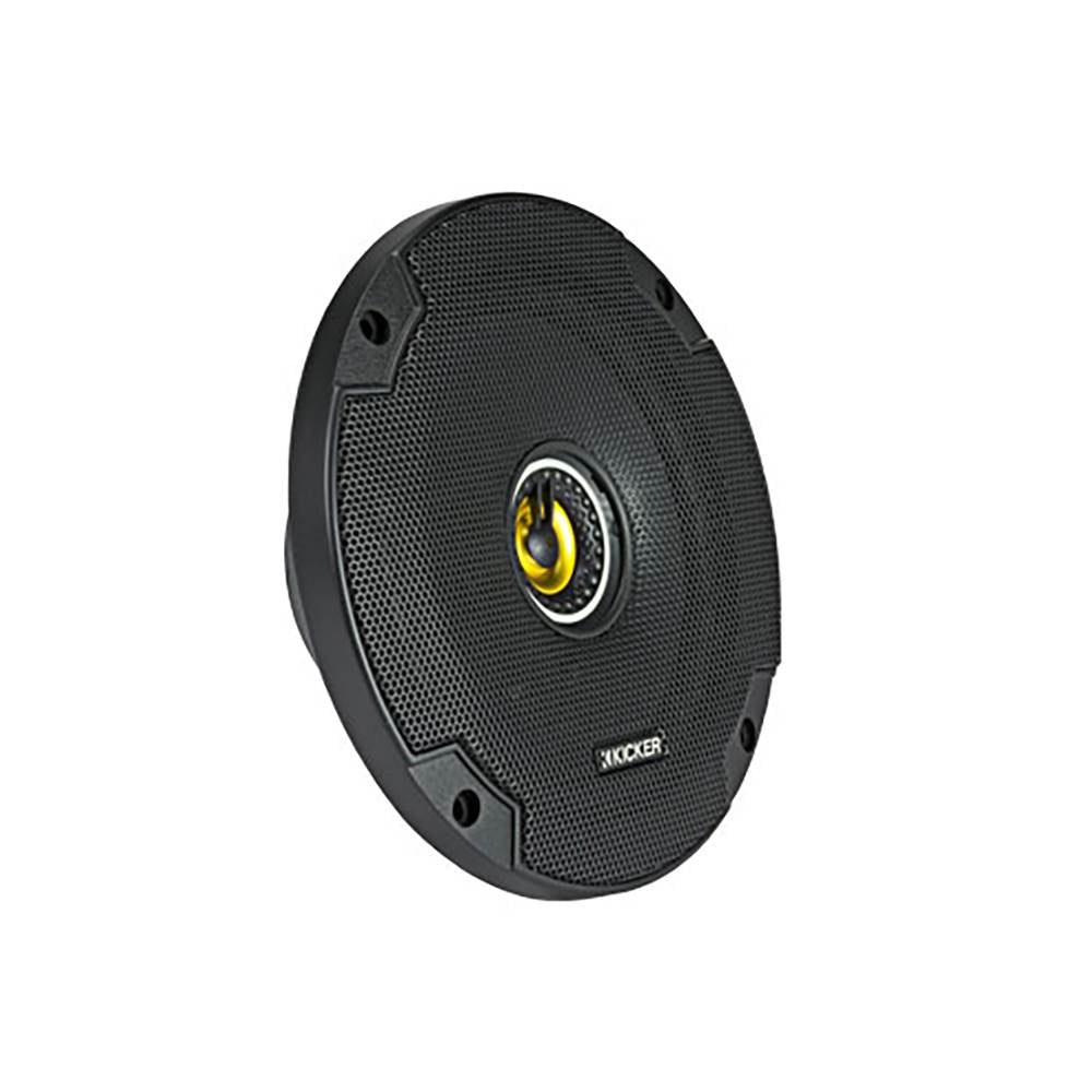 Kicker CS 6.5 Inch Car Audio Speaker with Woofers, Yellow (2 Pack) (Open Box) - VMInnovations