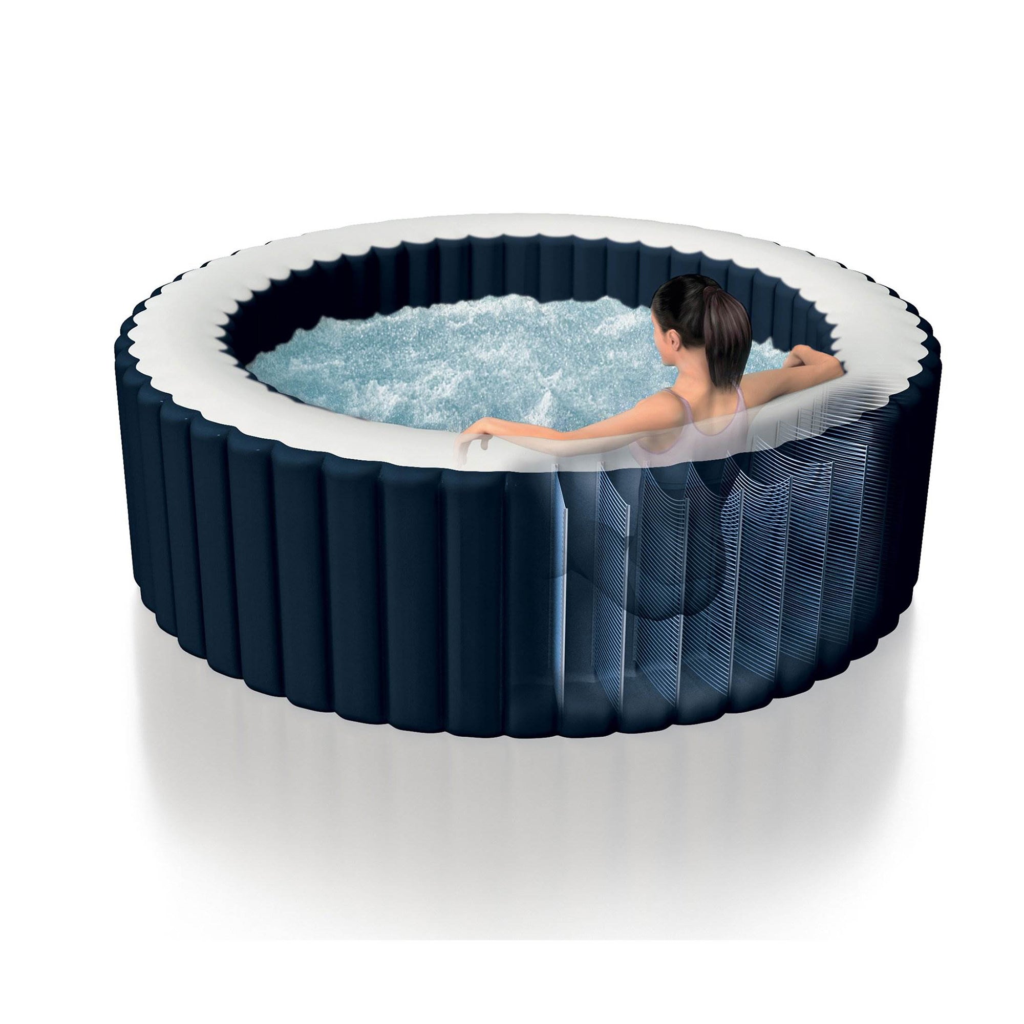 Intex PureSpa Inflatable Hot Tub w/ Headrests (2 Pack) and Seats (2 Pack)
