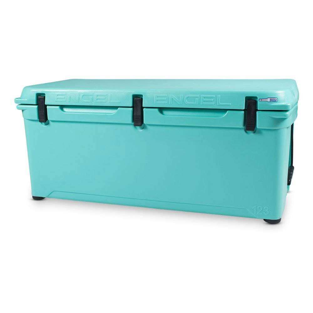Engel 123 High Performance Durable Roto Molded Airtight Teal Cooler,(Open Box)