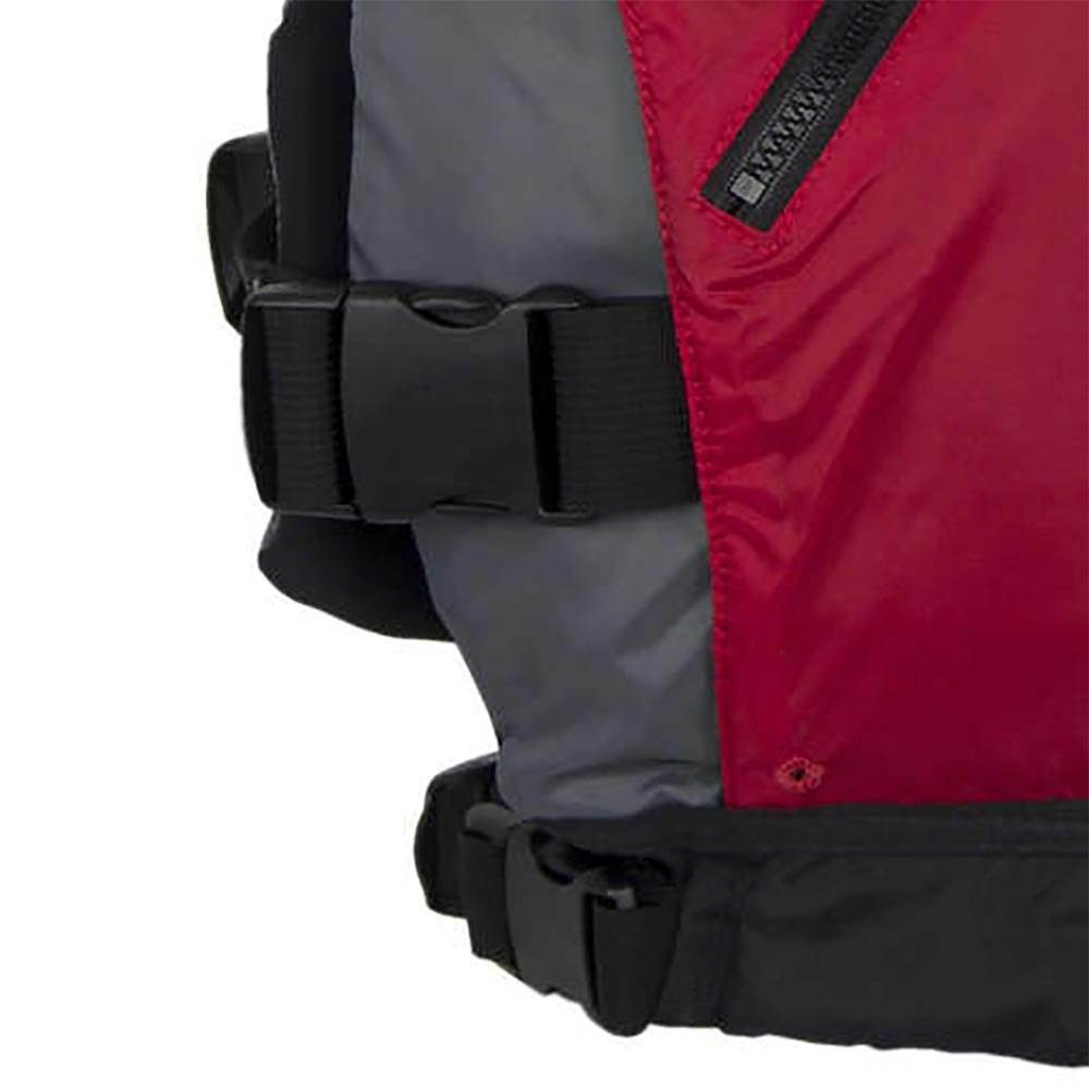 NRS Vapor Adult Small Medium PFD Type III Boating Kayak Life Jacket Vest, Red