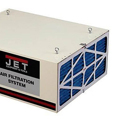 Jet 1000 CFM Air Filtration System w/ Pleated and Washable Replacement Filters