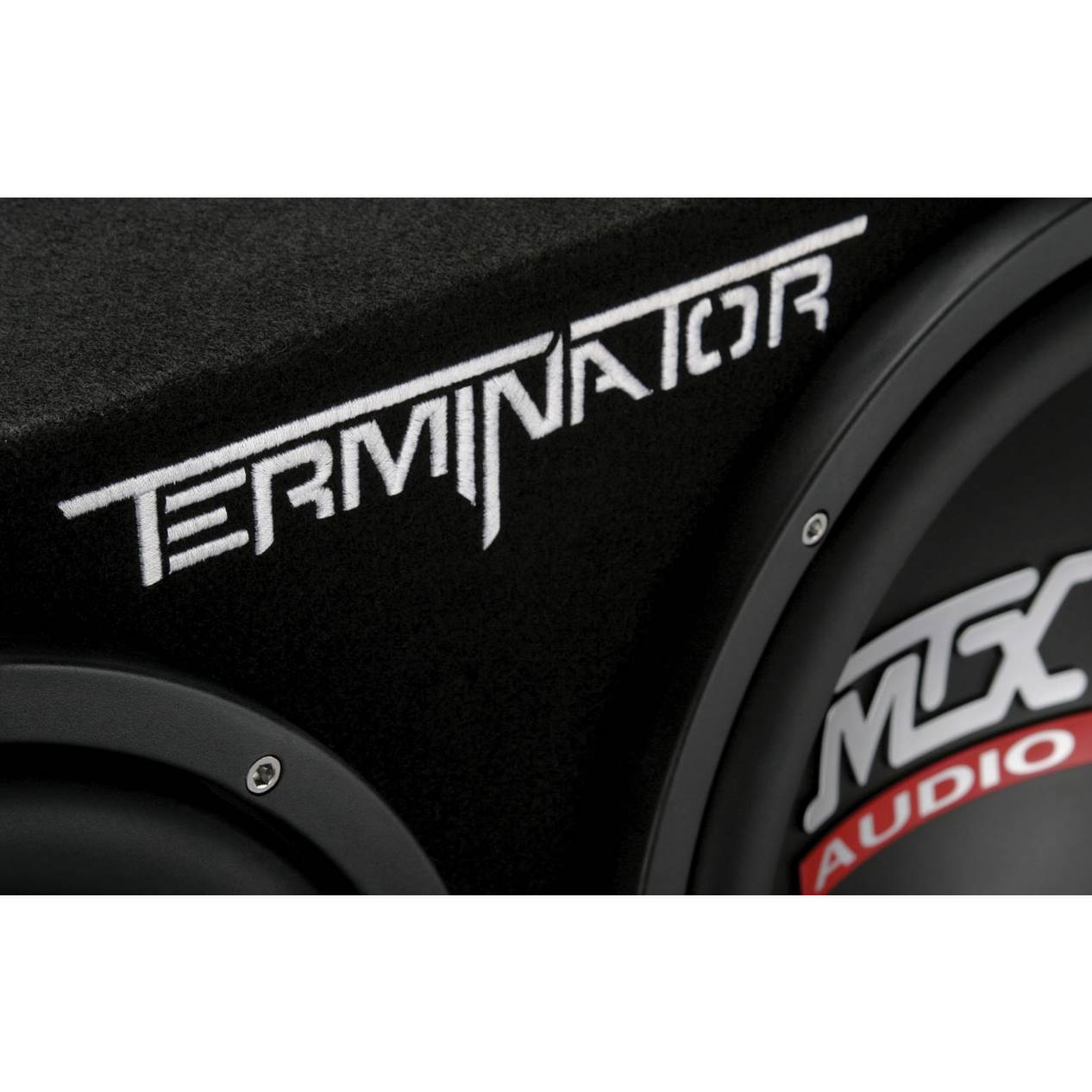 MTX 12" 1200W Subwoofer Box Enclosure and Boss Phantom 1500W Audio Amplifier