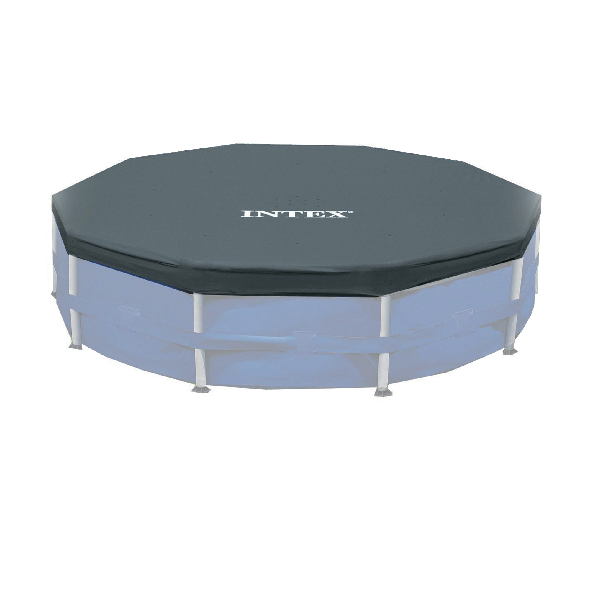 Intex 26711EH 12ft x 30in Prism Above Ground Pool Set w/ Cover & Maintenance Kit - VMInnovations