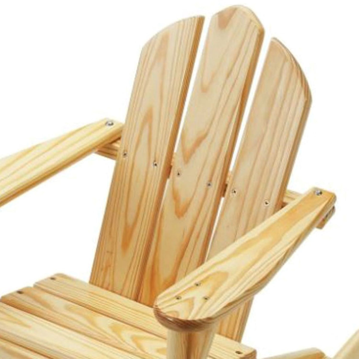 Little Colorado Knotty Pine Kids Adirondack Rocking Chair, Unfinished (Open Box)