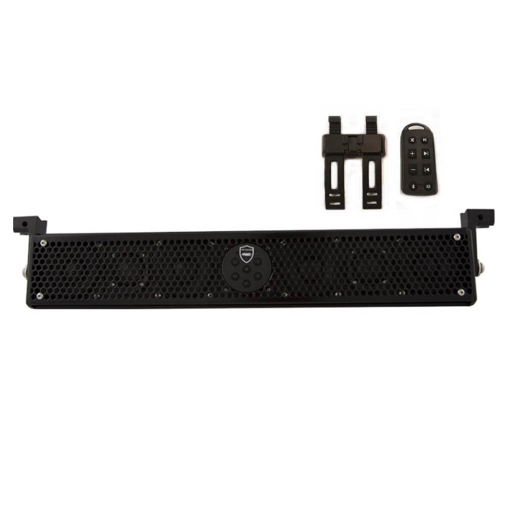 Wet Sounds Stealth 6 Ultra HD 200W Marine Soundbar + Polk Audio Speakers (Pair)