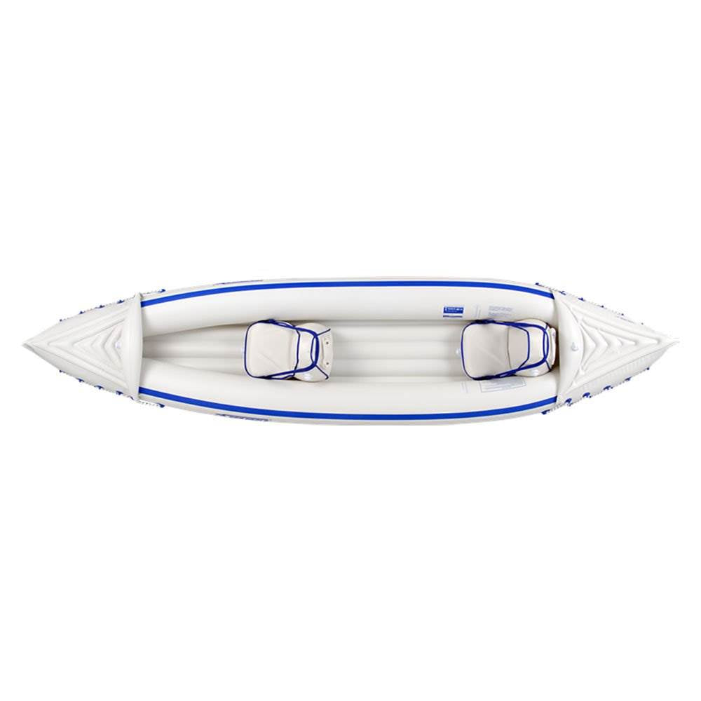 Sea Eagle 370 Pro Inflatable Kayak with NRS Small/Medium Life Vest (2 Pack)