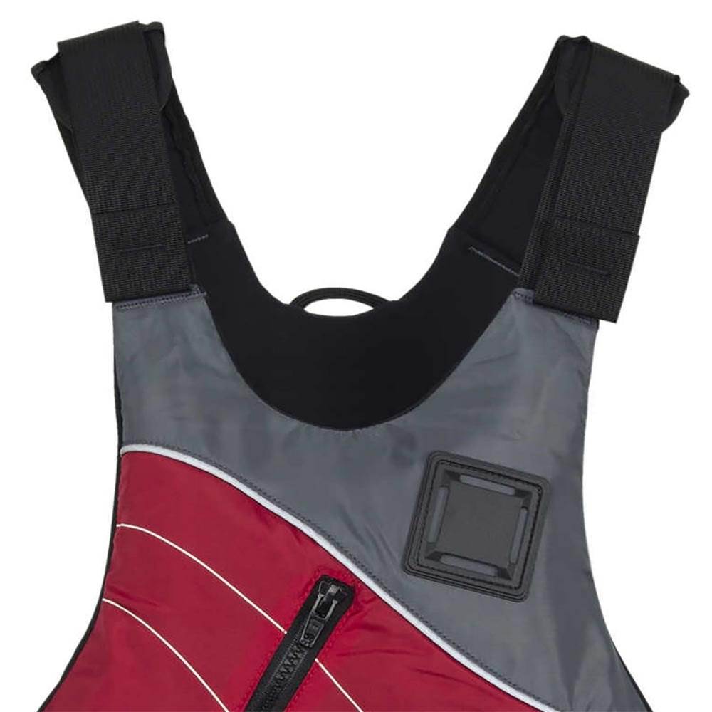 Intex Challenger Inflatable Kayak Set & NRS Vapor Adult L/XL Life Vest, Red - VMInnovations