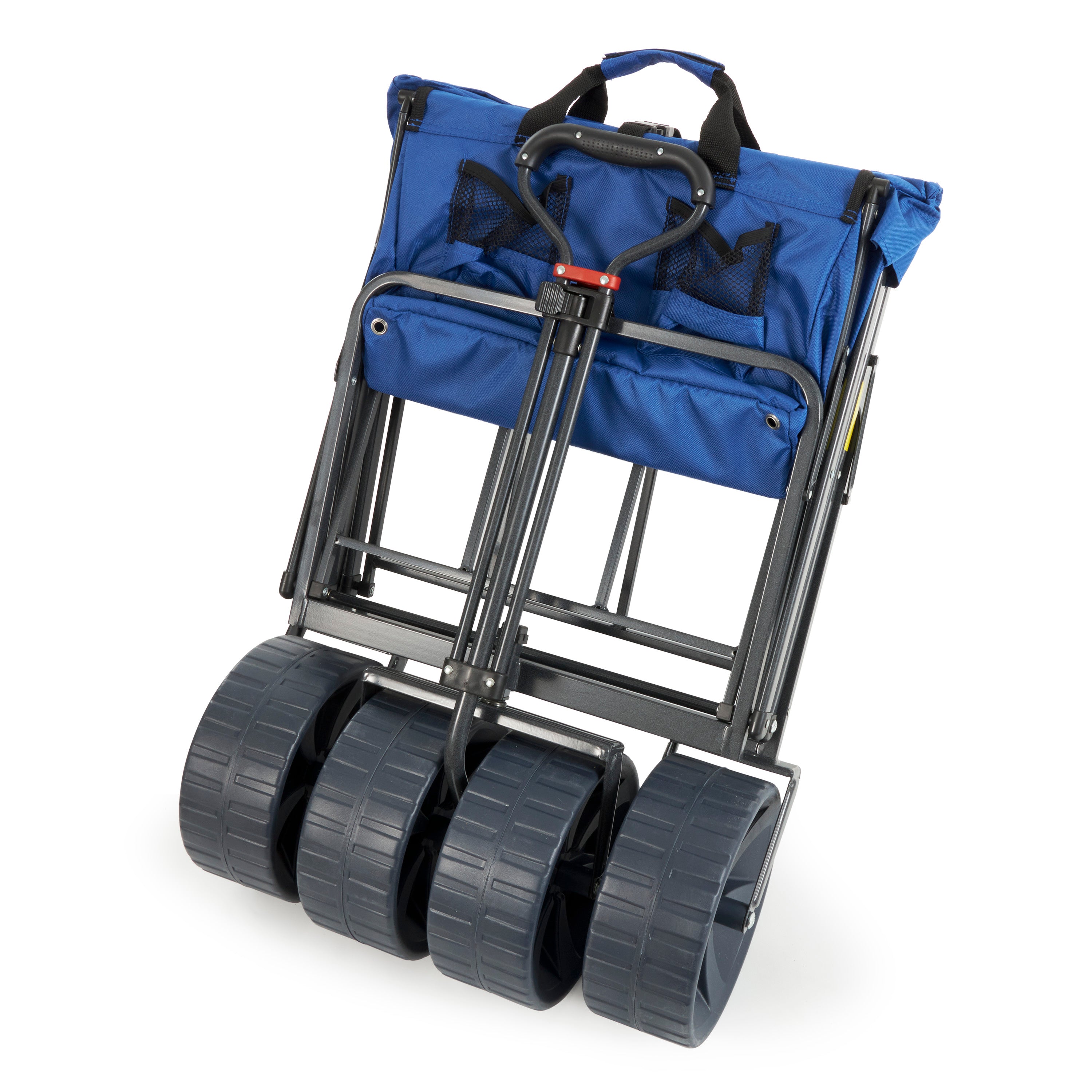 Mac Sports All Terrain Beach Utility Wagon, Blue/Black (Open Box) (2 Pack) - VMInnovations
