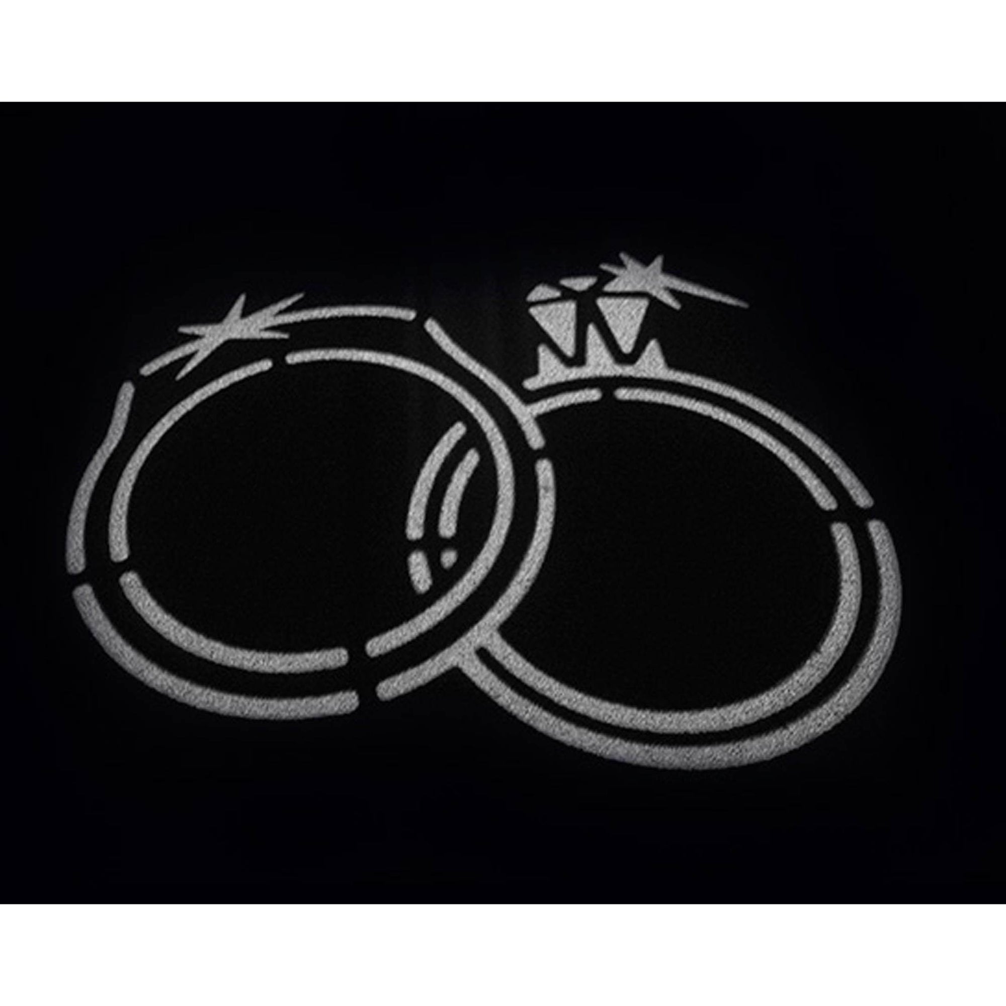 Chauvet DJ EZGobo Battery Powered LED Wedding Logo Projector with IRC-6 Remote - VMInnovations