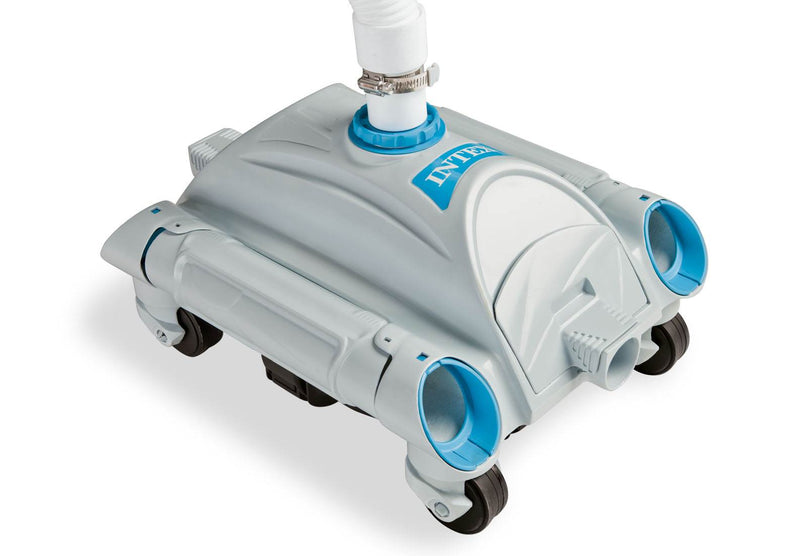 Intex 2800 GPH Above Ground Pool Sand Filter Pump and Automatic Pool Vacuum - VMInnovations