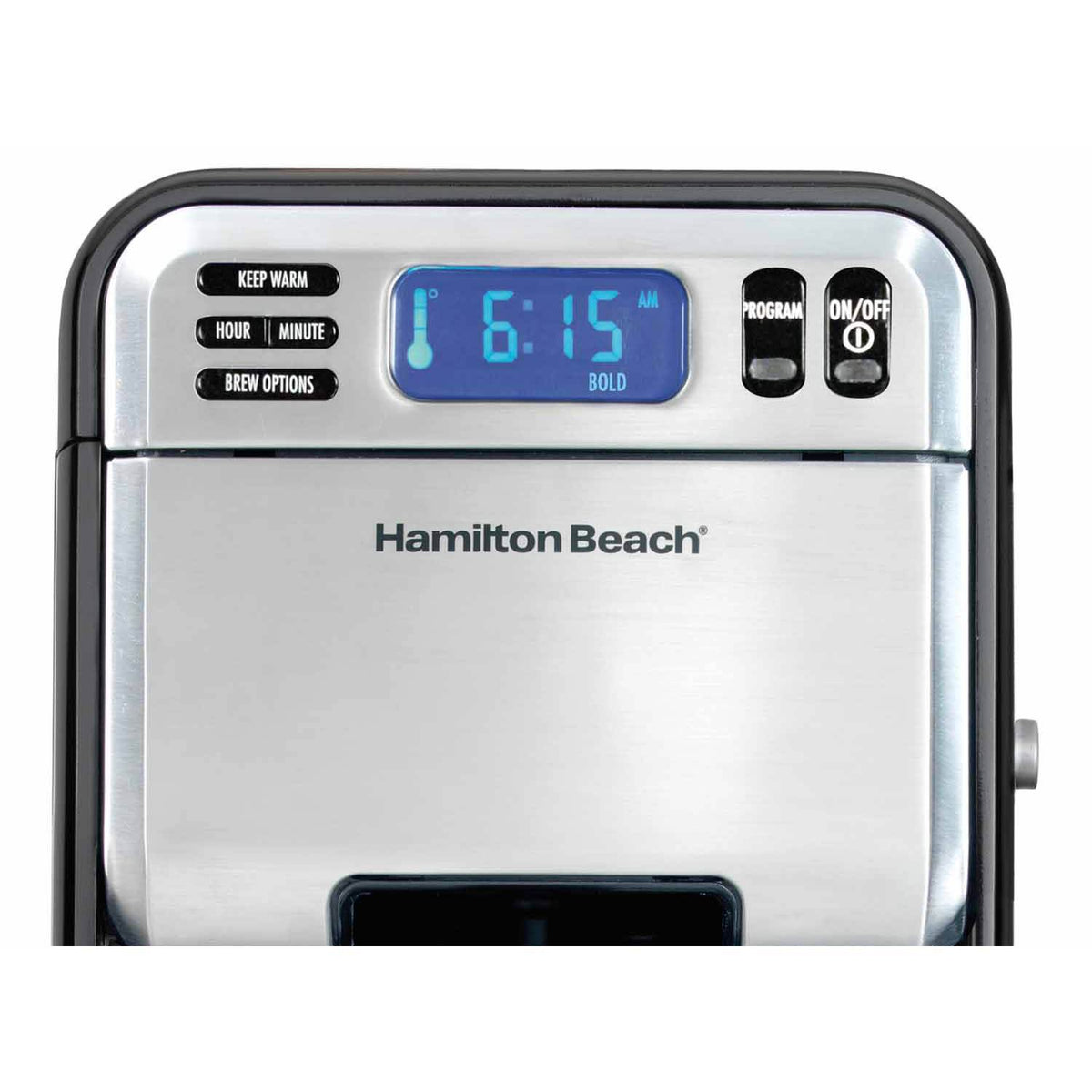 Hamilton Beach 12 Cup Programmable Coffeemaker w/ Press Breakfast Sandwich Maker