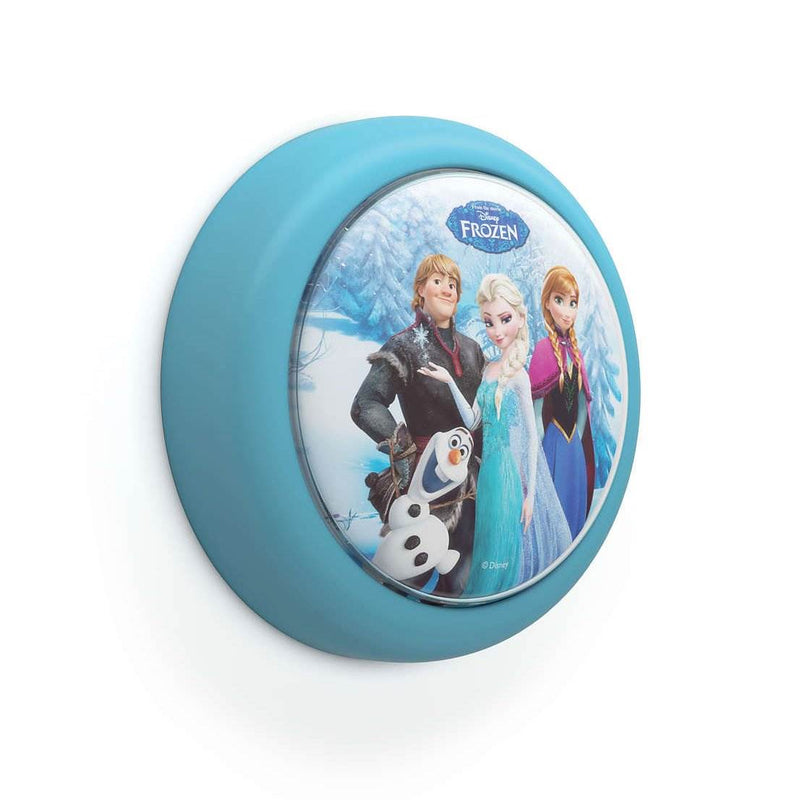 Philips Disney Frozen Push Touch Night Light w/ Philips Disney Frozen Lampshade