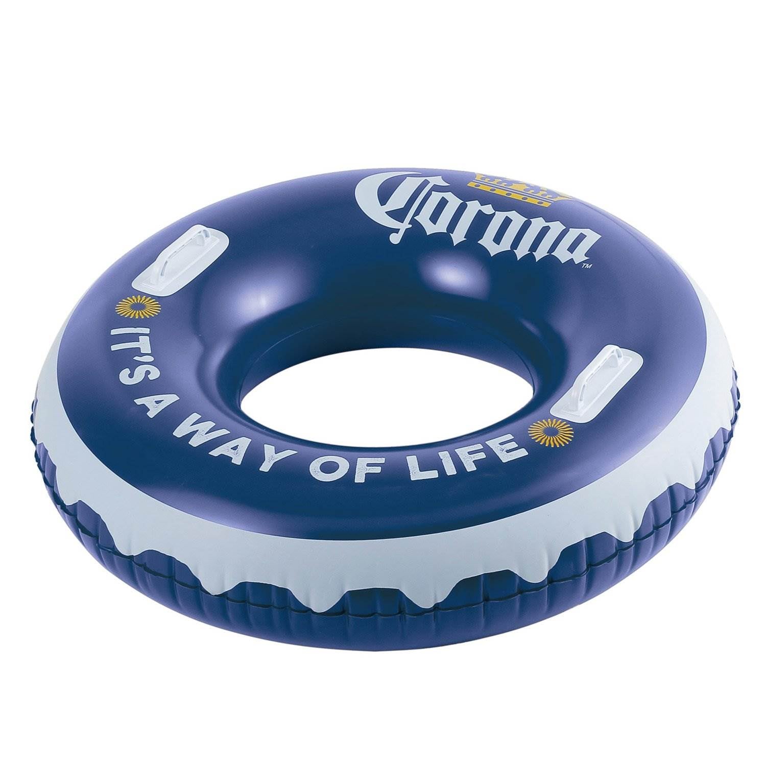 Summer Waves 32ft x 16ft x 52in Pool + Corona Floats + Corona Floating Cooler - VMInnovations