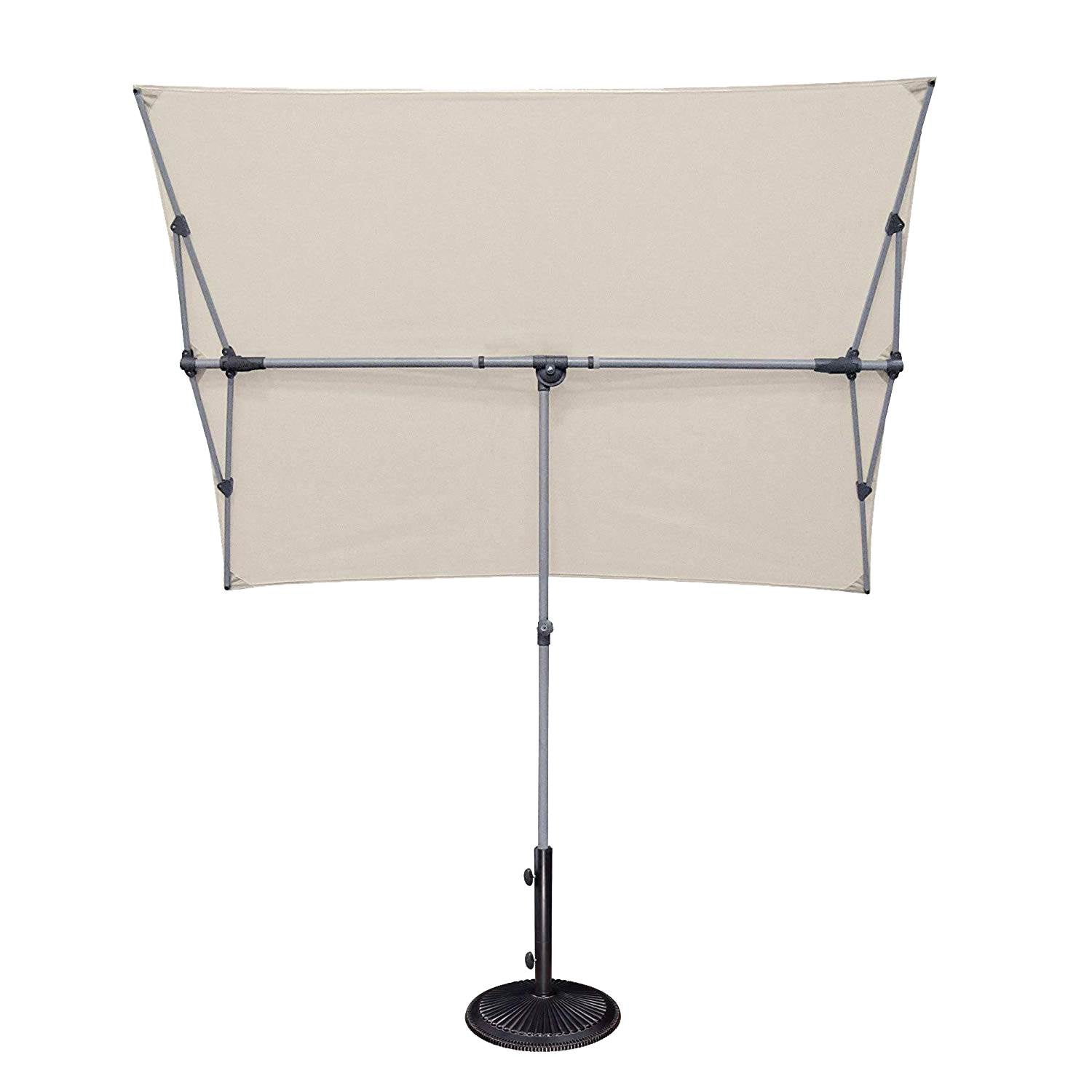 SimplyShade Capri Outdoor Patio Shade Rectangle Balcony Umbrella (Open Box)