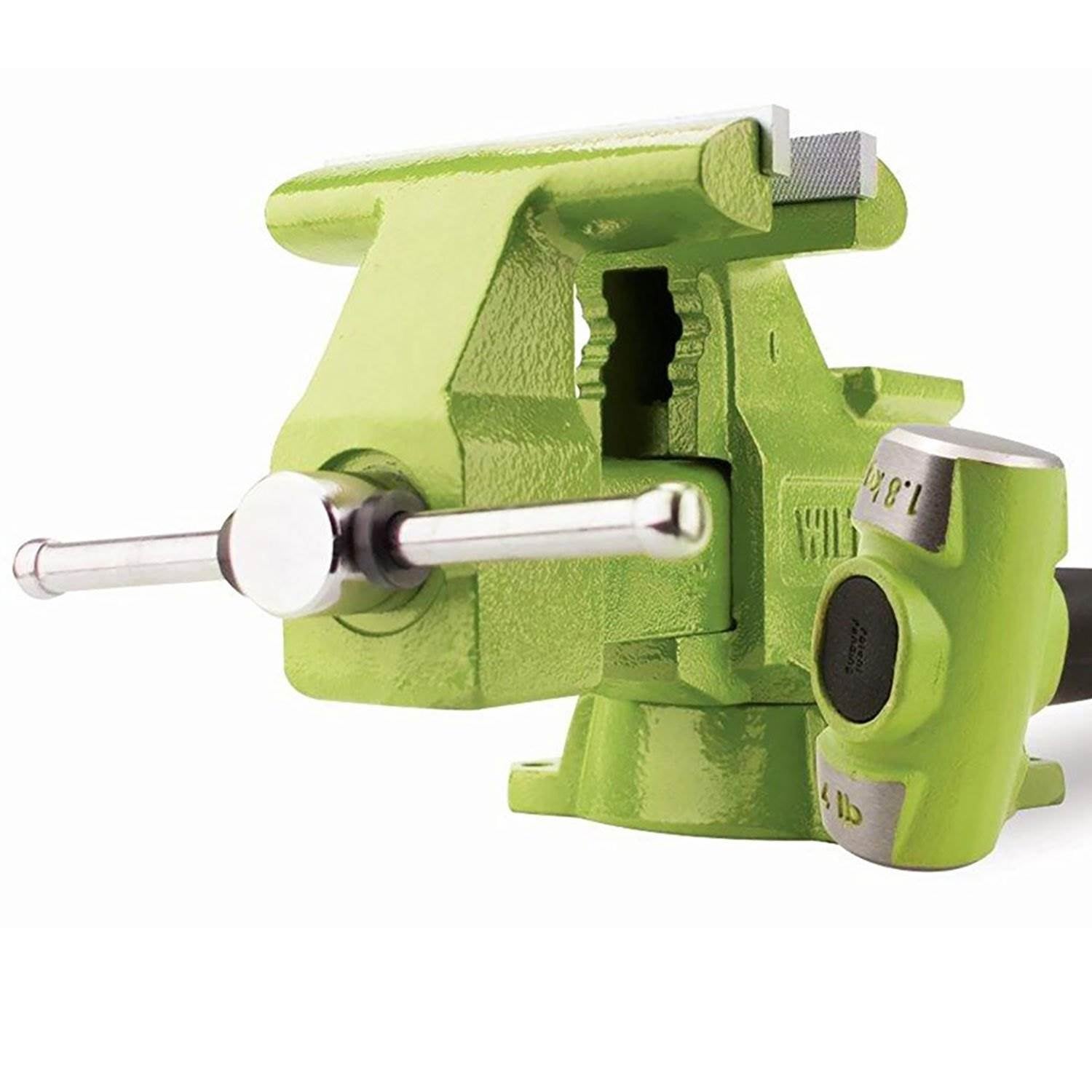 Wilton Bash 6.5 Inch Vise And 12 Inch Hammer + 4 Pound 16 Inch Sledge Hammer