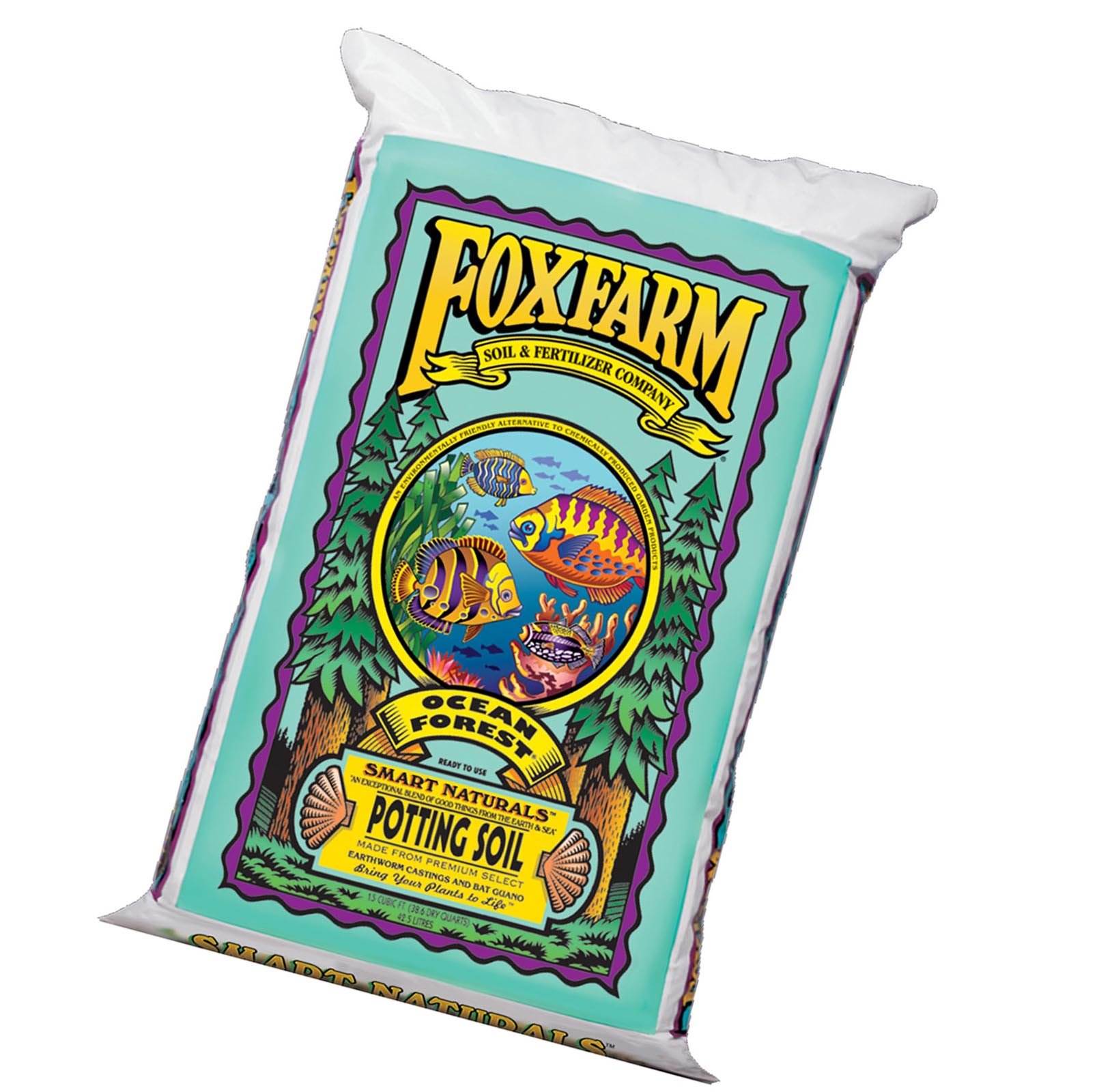 FoxFarm Garden Potting Soil Mix w/ Natural & Organic Potting Soil + Fertilizer