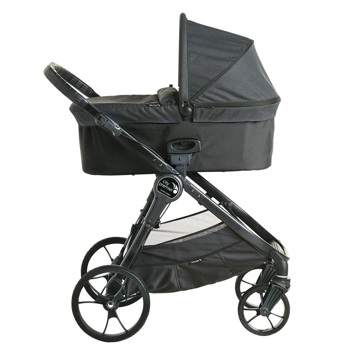 Baby Jogger City Deluxe Baby Infant Travel Stroller Pram Bassinet Kit (Open Box)