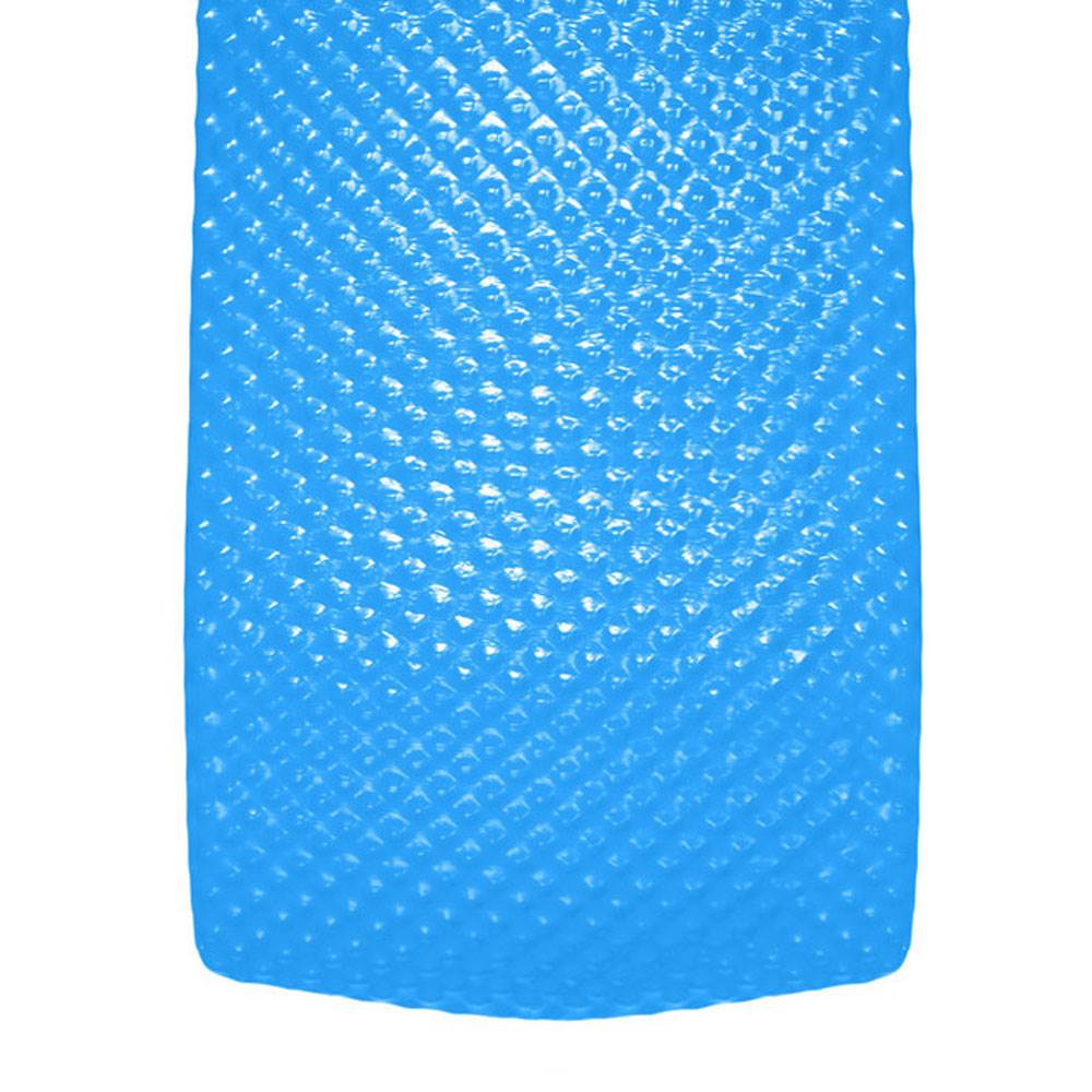 TRC Recreation PVC Pool Float Storage Drying Rack w/ Foam Lounger Bahama Blue