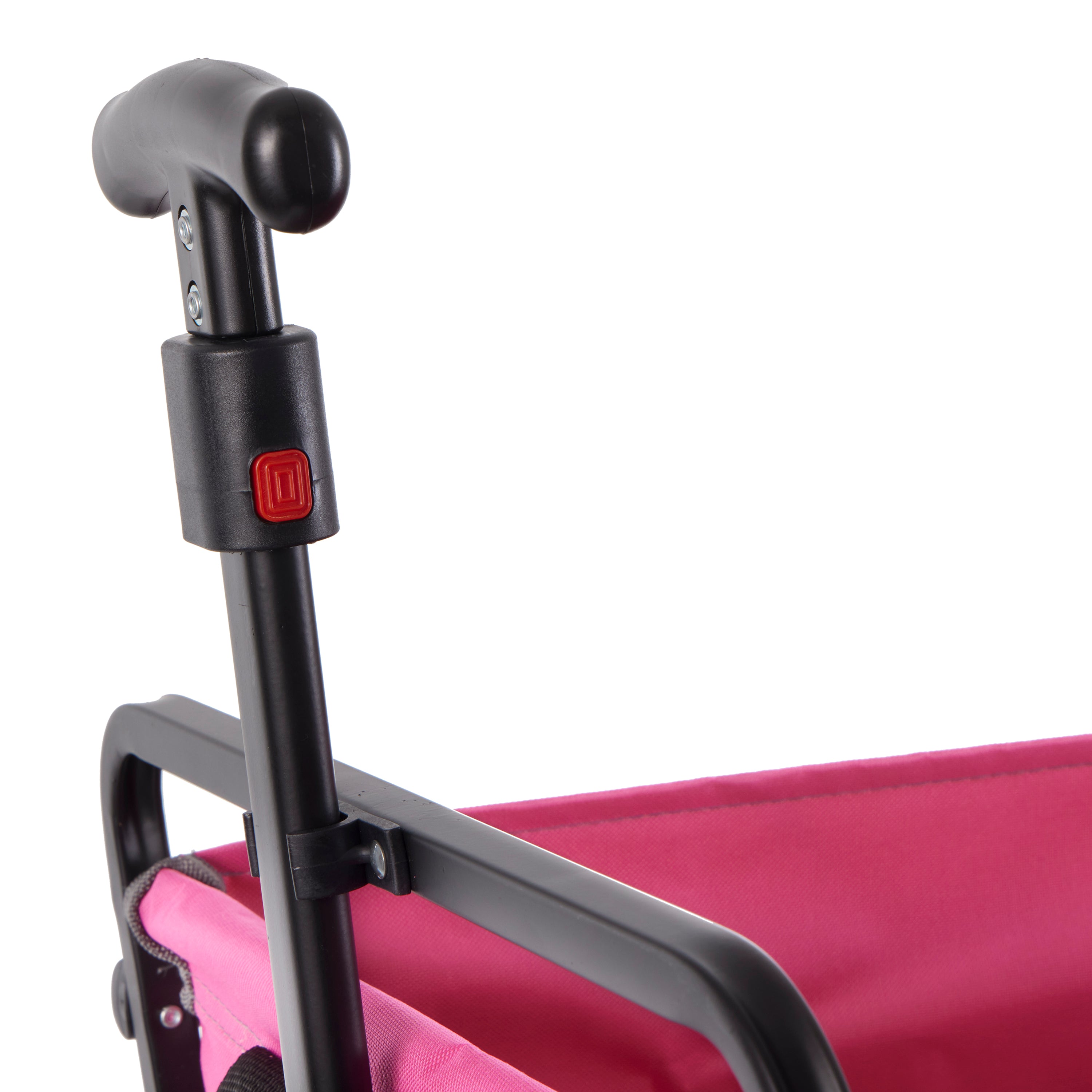 Seina 12 Pound Steel Frame Compact Folding Wagon Cart w/ Pockets (Open Box) - VMInnovations