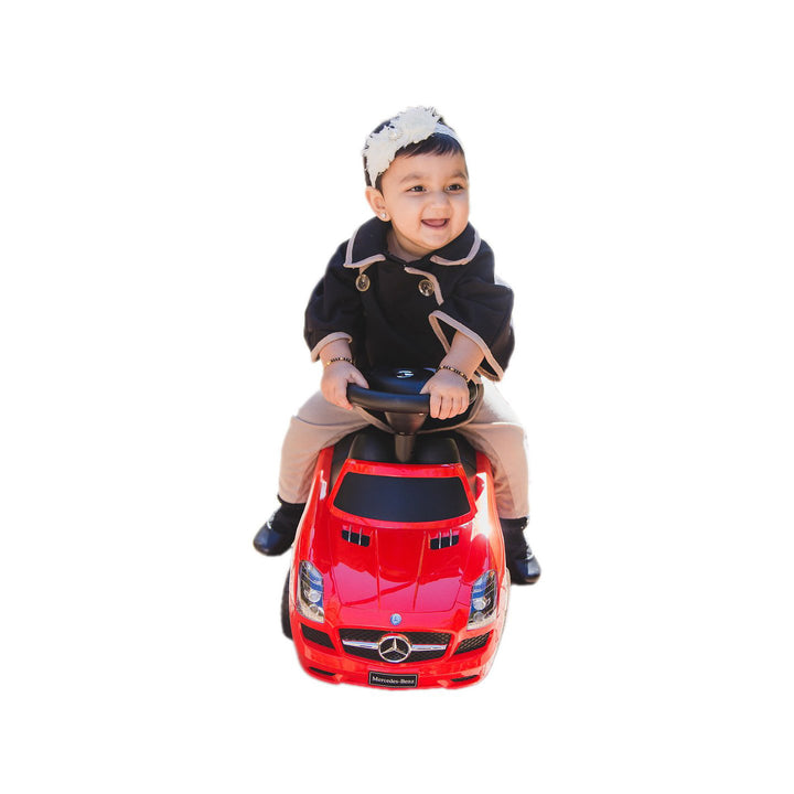 Best Ride On Cars Baby Toddler Ride-On Push Car with Sounds, Red - VMInnovations