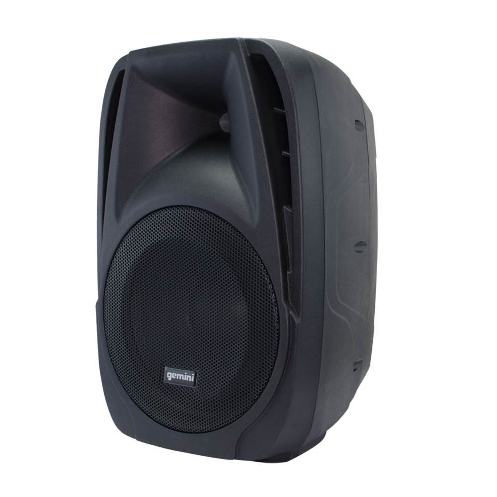 Gemini ES-210MXBLU Portable 10 Inch Passive Powered PA Speaker System w/ Mic