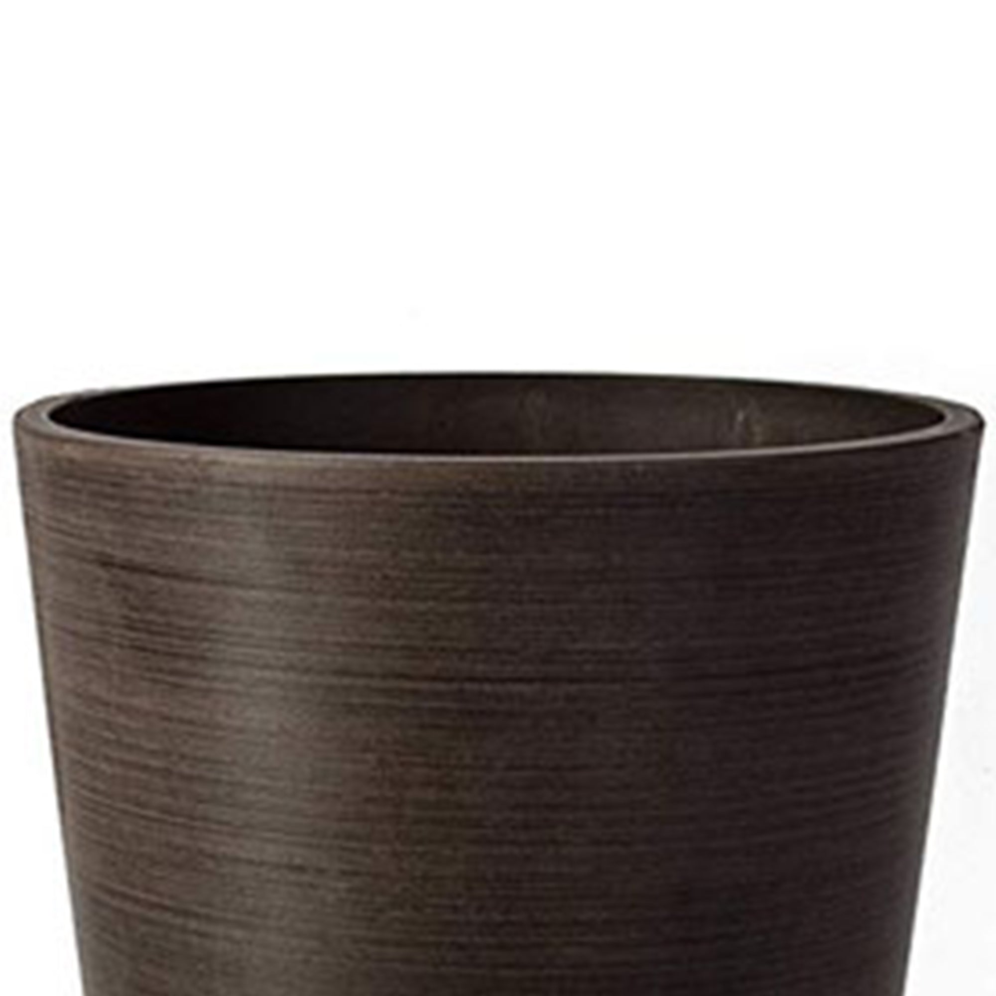 Algreen Valencia 12x18 Inch Round Planter Pot w/ Roots Potting Soil, 1.5 CuFt - VMInnovations