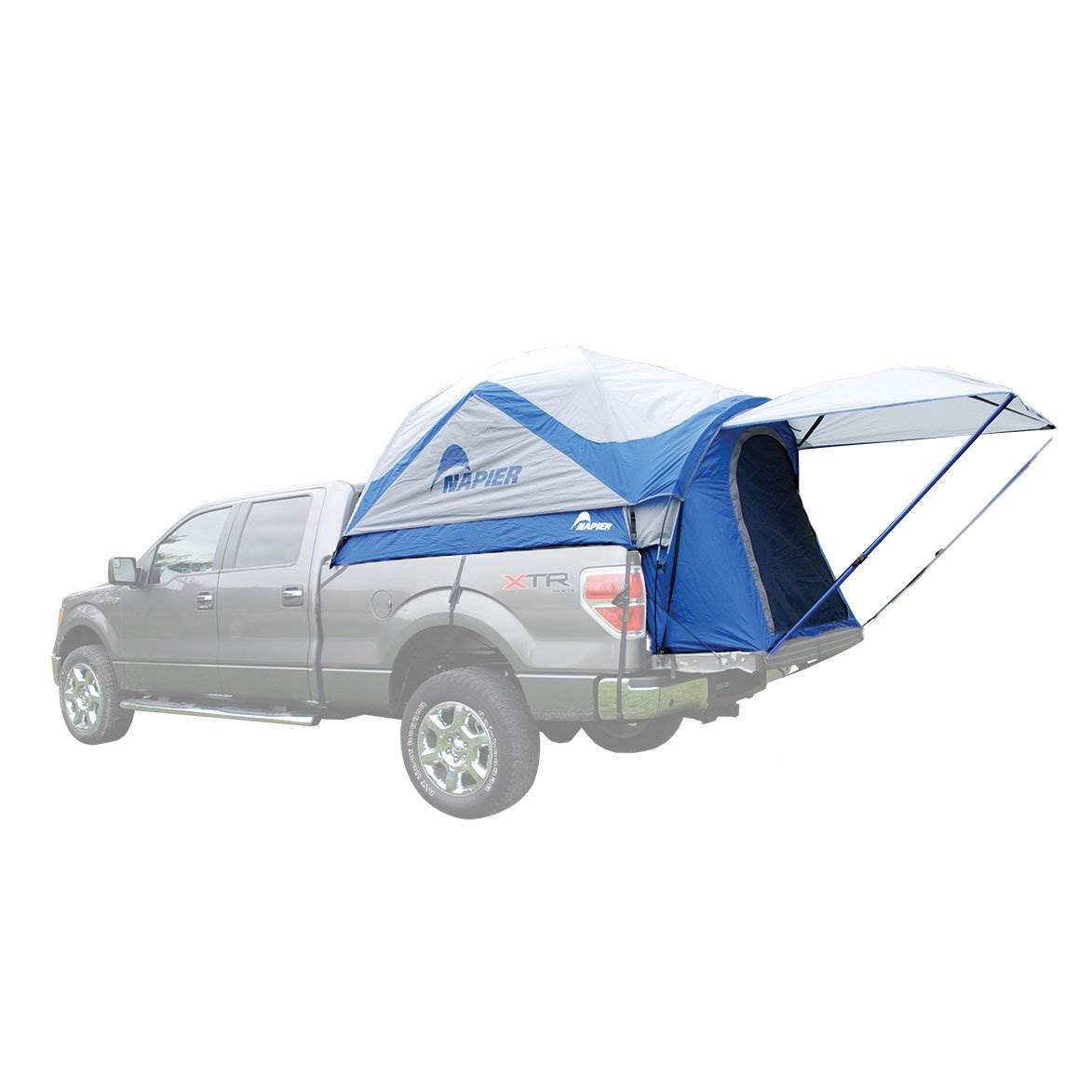 Napier Sportz Truck Bed Tent & GrayAirBedz Air Mattresses w/ Built In Pump