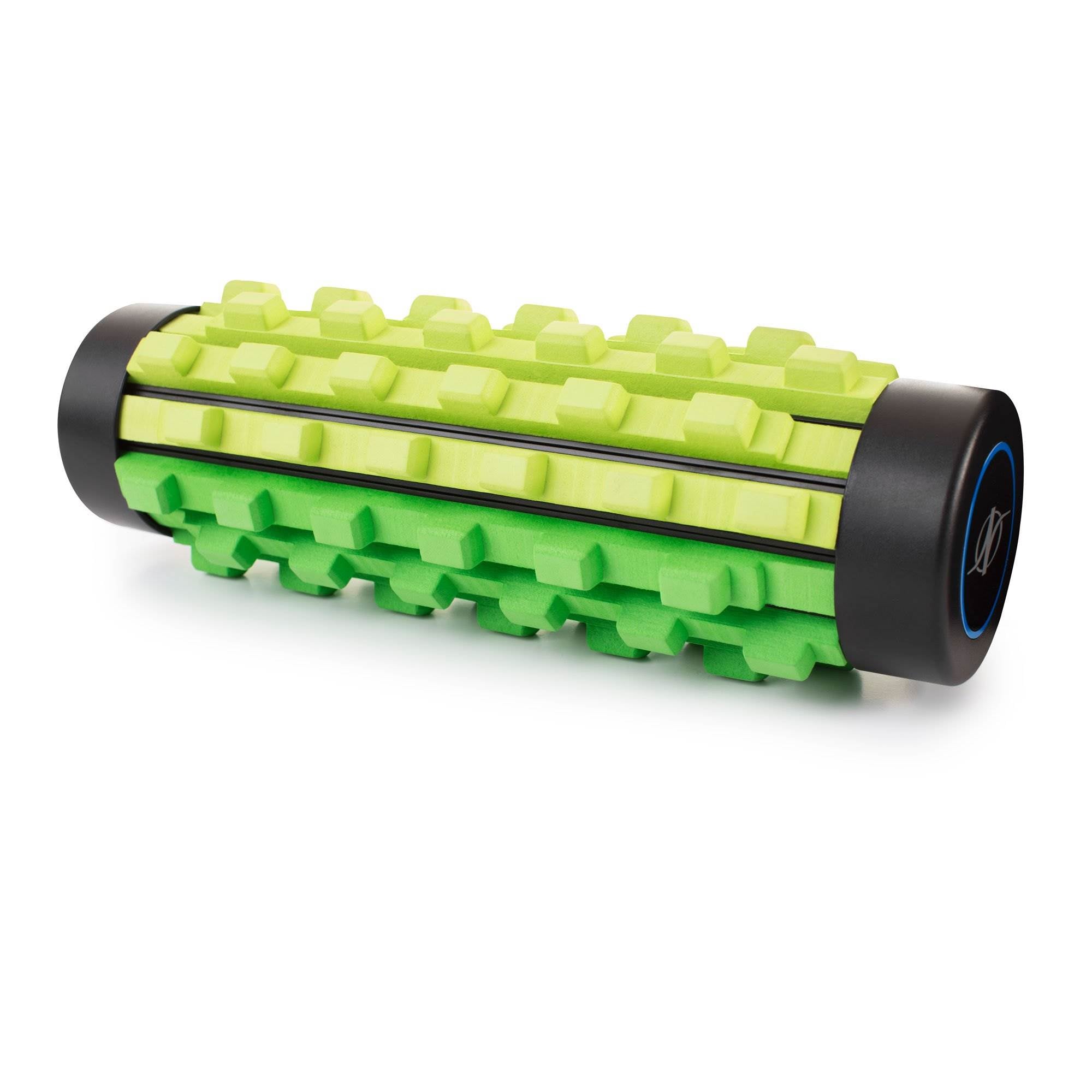 Weider 200-Pound Rubber Hex Dumbbell Set with Rack and Foam Massage Roller - VMInnovations
