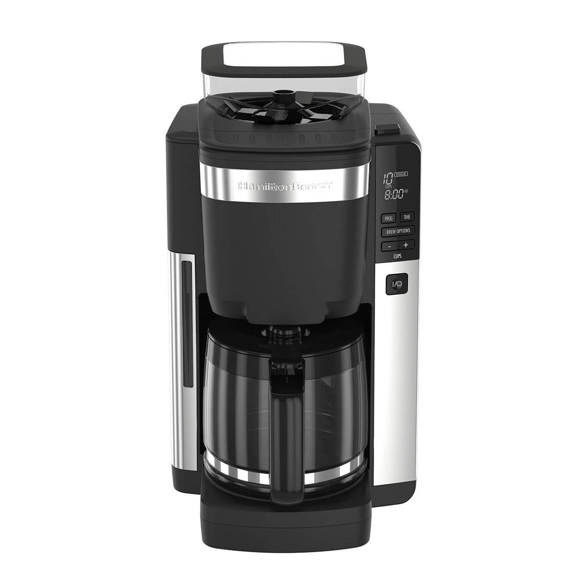 Hamilton Beach 12 Cup Coffee Maker w/ Breakfast Sandwich Maker & Recipe Book