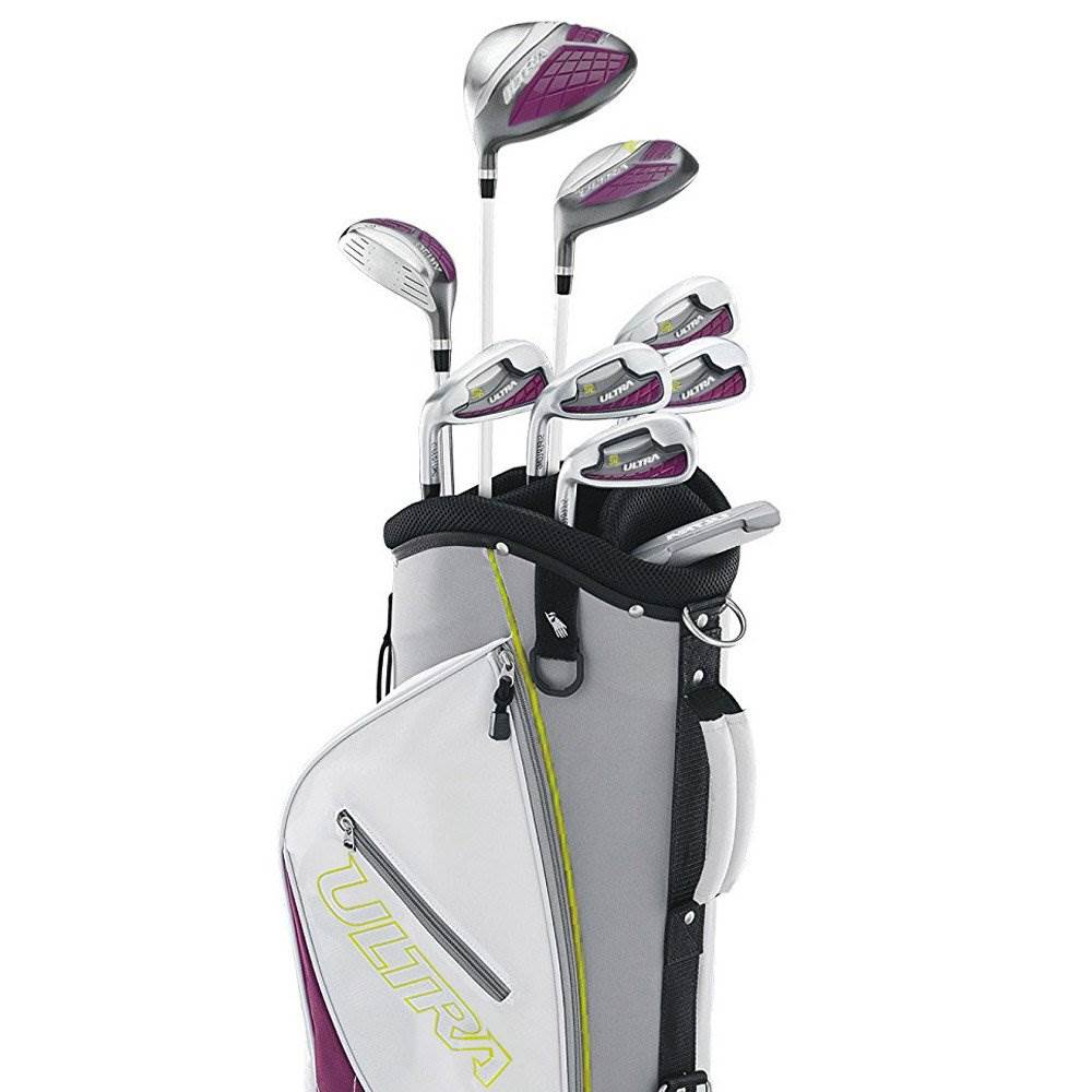 Wilson Ultra Ladies Long Golf Club Set + Golf Balls + Golf Shot Distance Tracker