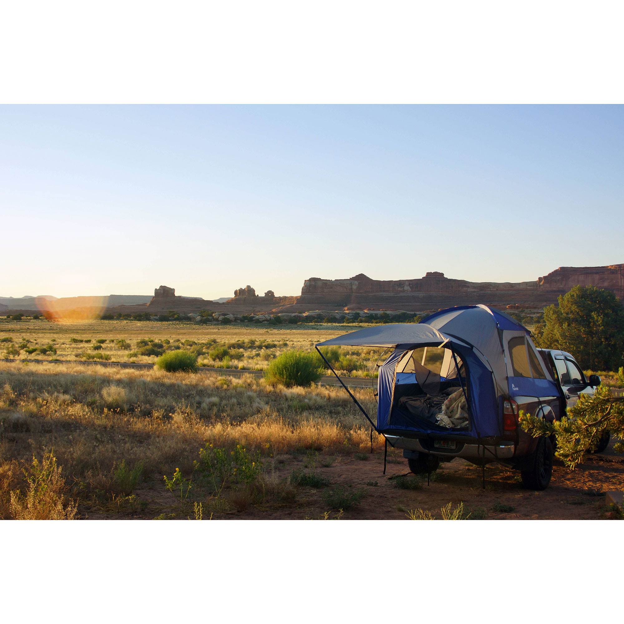 Napier Sportz 57 Series Truck Tent, Compact & AirBedz Lite Truck Airbed, Short