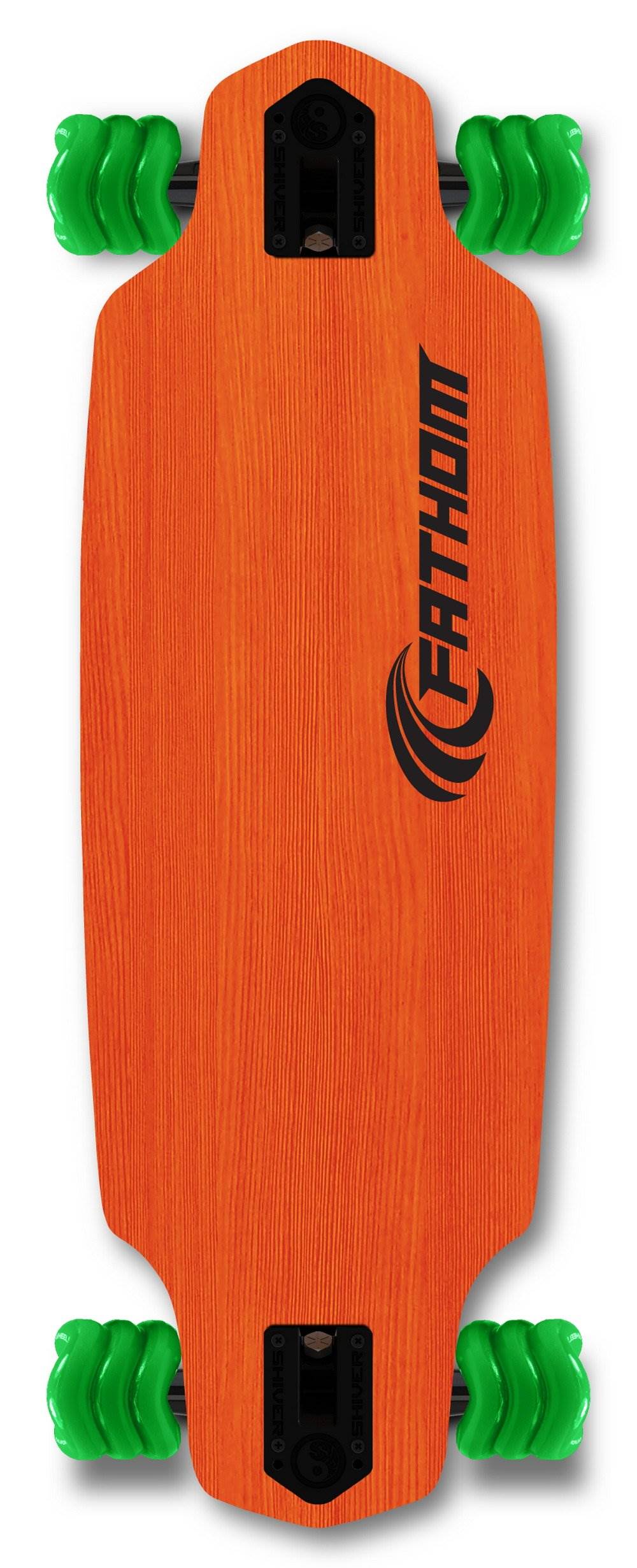 Triple 8 Skate and Bike S/M Helmet, Blue+ Fathom Shark Wheel Kraken Skateboard