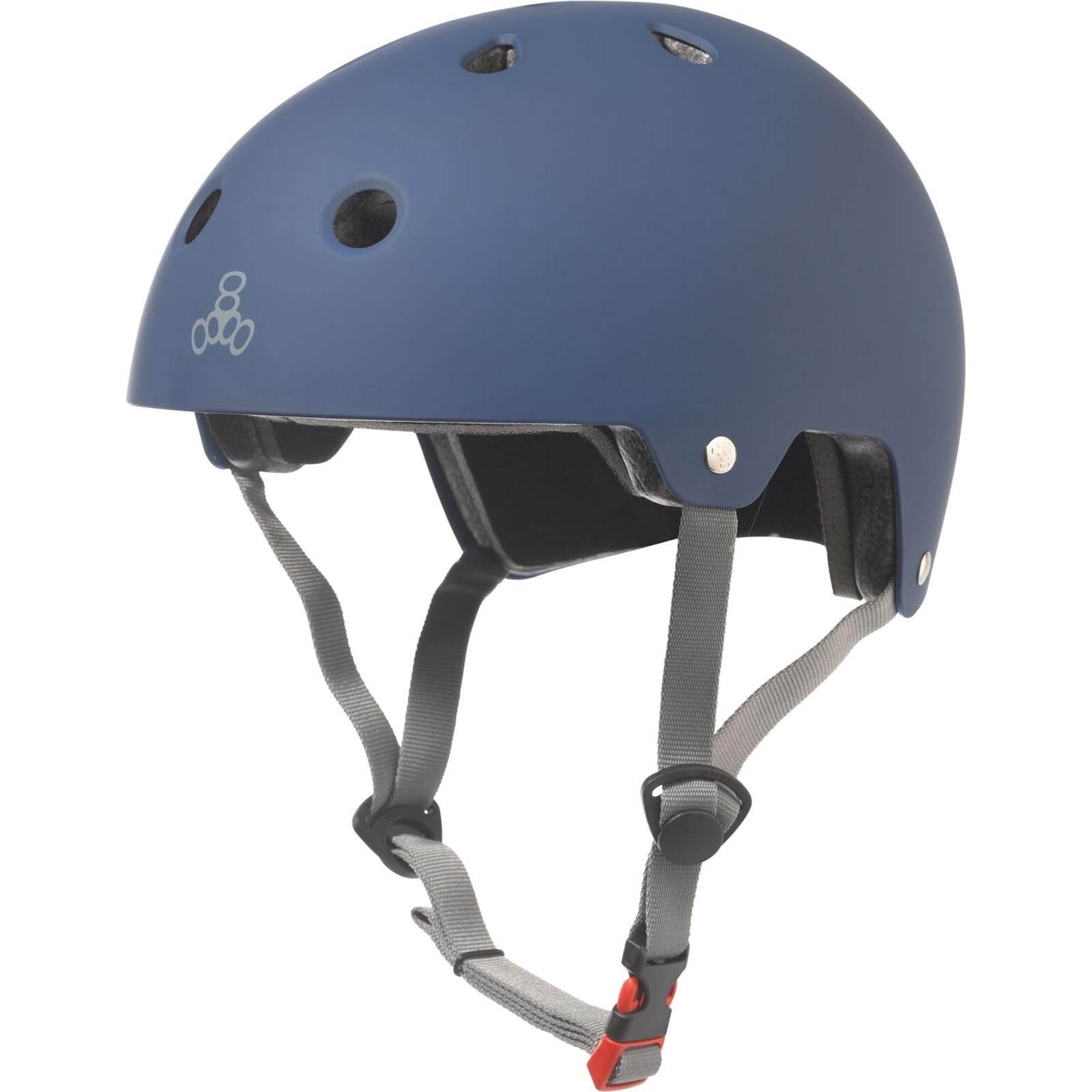 Triple 8 Skate and Bike S/M Helmet, Blue+ Fathom Shark Wheel Kraken Skateboard