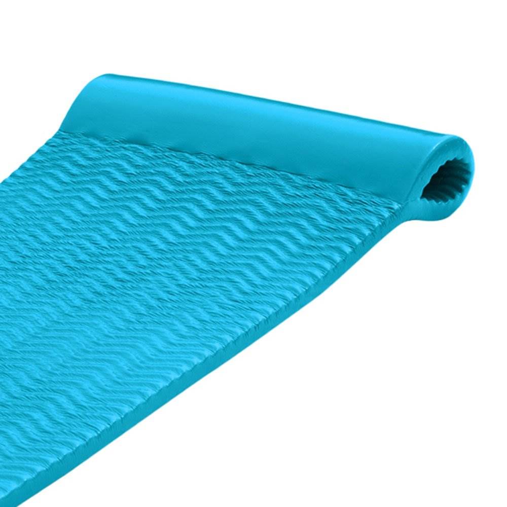 TRC Recreation PVC Pool Float Storage Drying Rack w/ Lounger Tropical Teal