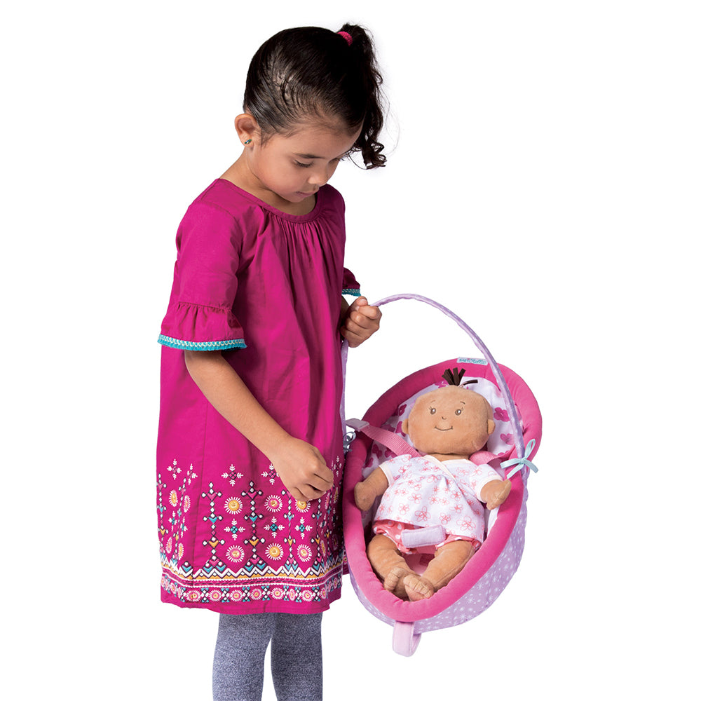 Manhattan Toy Company Baby Stella Cute Car Seat for 12 & 15 inch Dolls(Open Box)