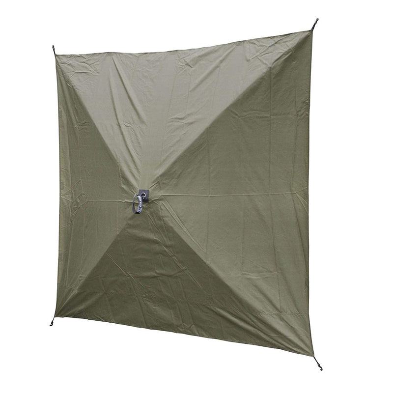 Clam Quick-Set Screen Hub Tent Wind & Sun Panels, Accessory Only, Green (2 Pack)