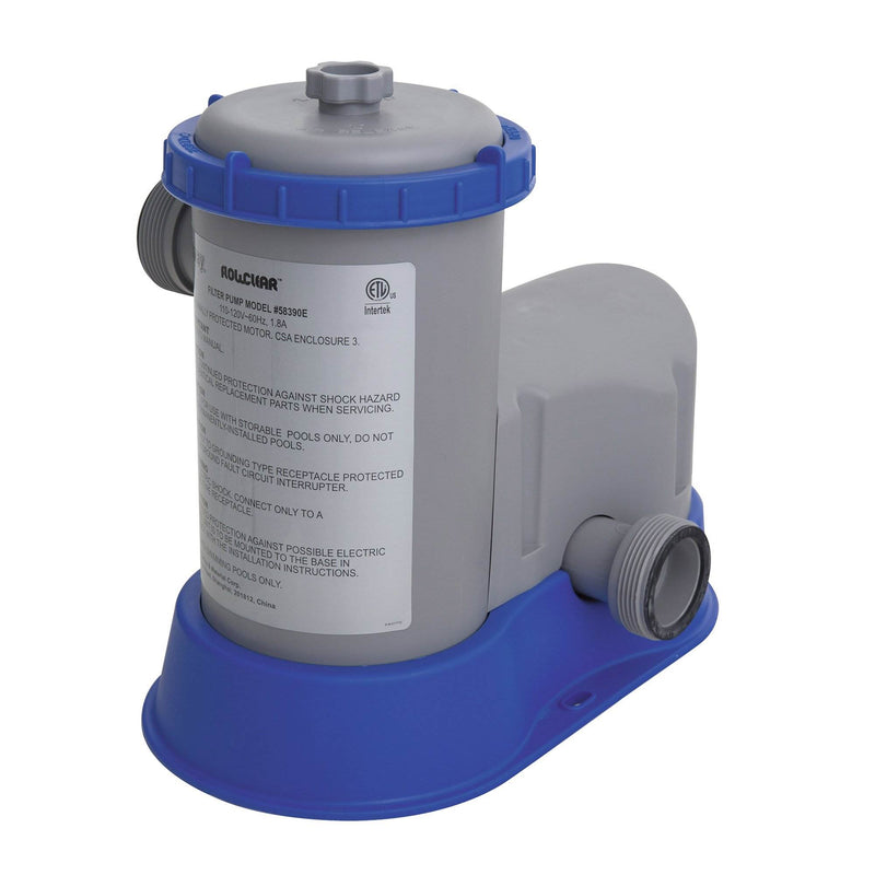 Bestway Pool Filter Pump Cartridge Type-III (6 Pack) + Pool Filter Pump System - VMInnovations