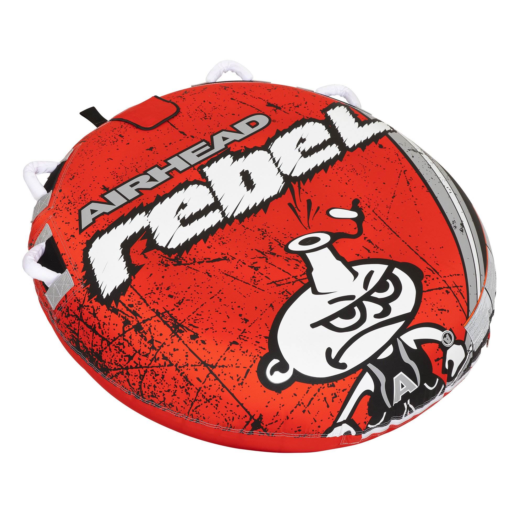 Airhead Rebel 1 Person Red Tube Kit & Airhead 4K Booster Ball Towing System
