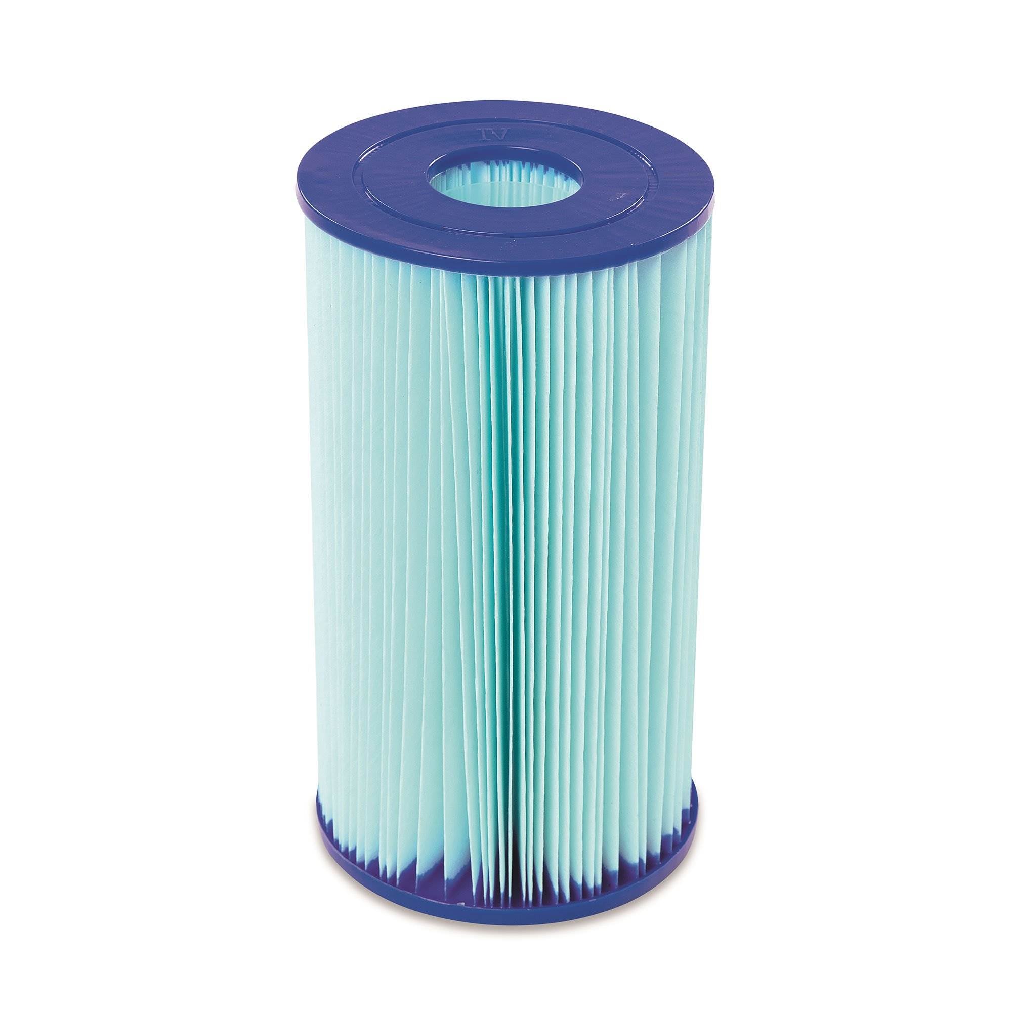 Bestway 24' x 12' x 52" Above Ground Pool + Type IV/B Cartridges (6 Pack)