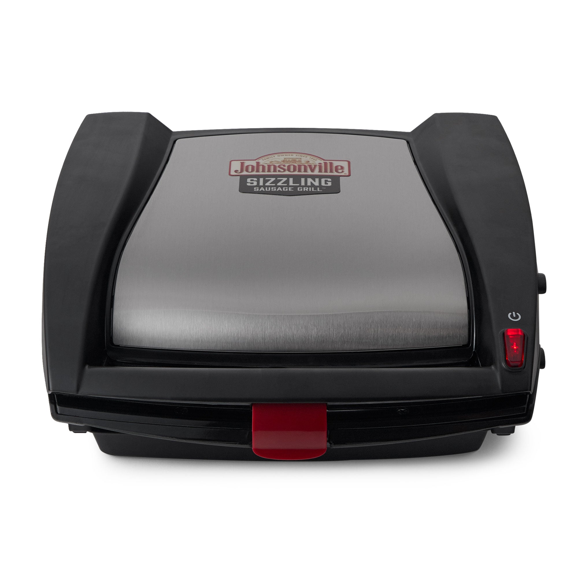 Johnsonville BTG-0498 Sizzling Sausage Indoor Compact Stainless Electric Grill
