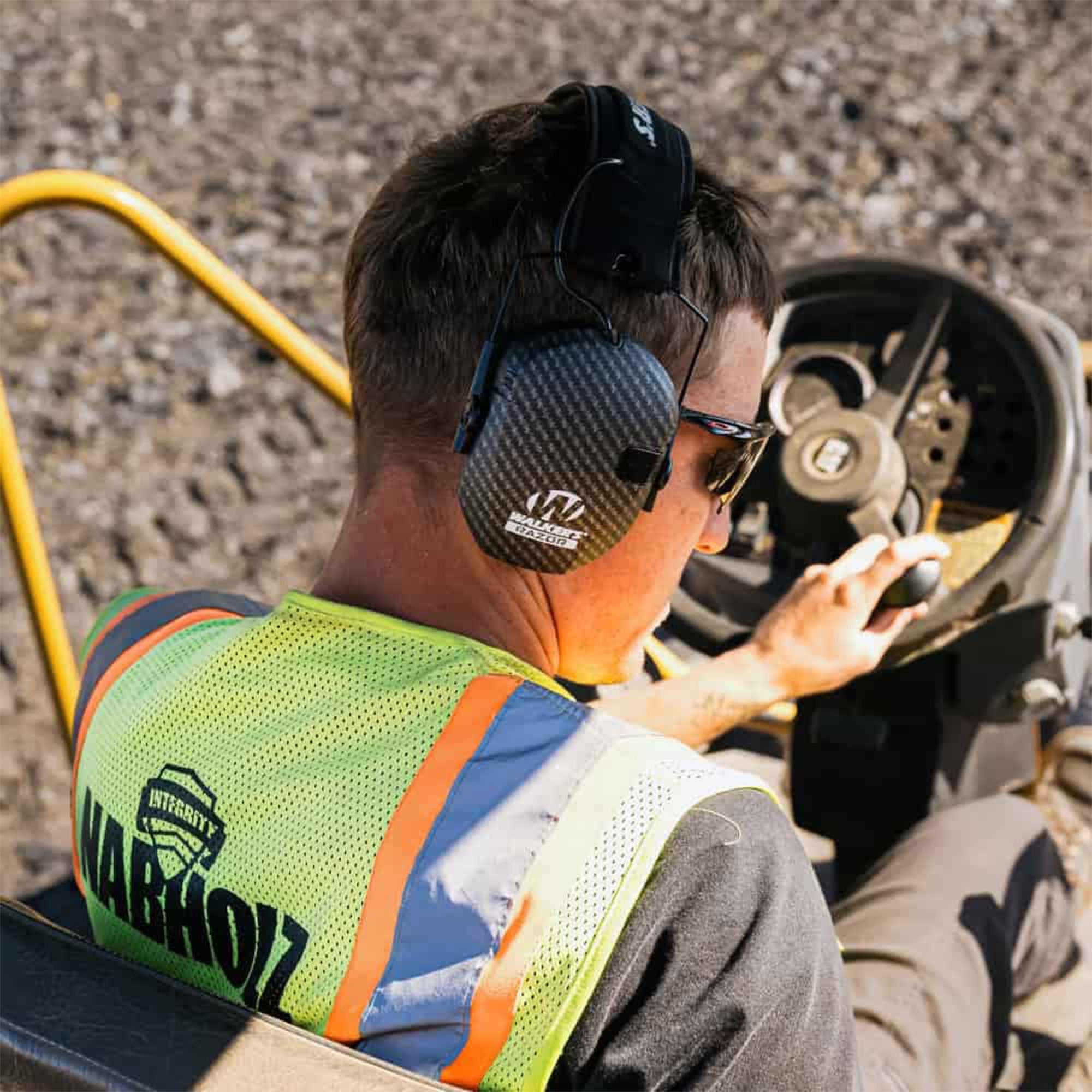 Walkers Razor Slim Shooter Folding Protection Earmuffs, Green Patriot (3 Pack)