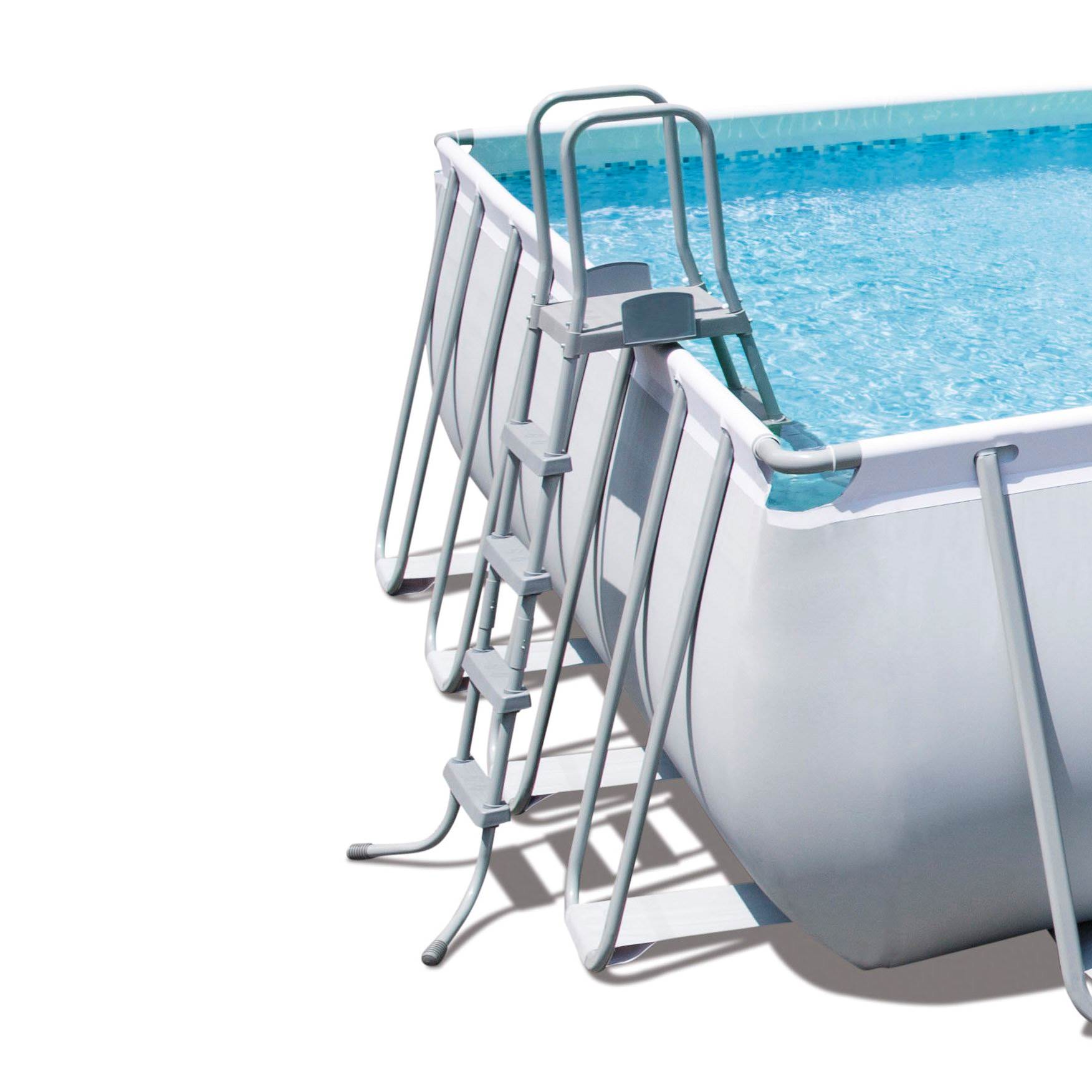 Bestway Rectangular Frame Swimming Pool Set Aquatronix Autonomous Cleaning Robot - VMInnovations