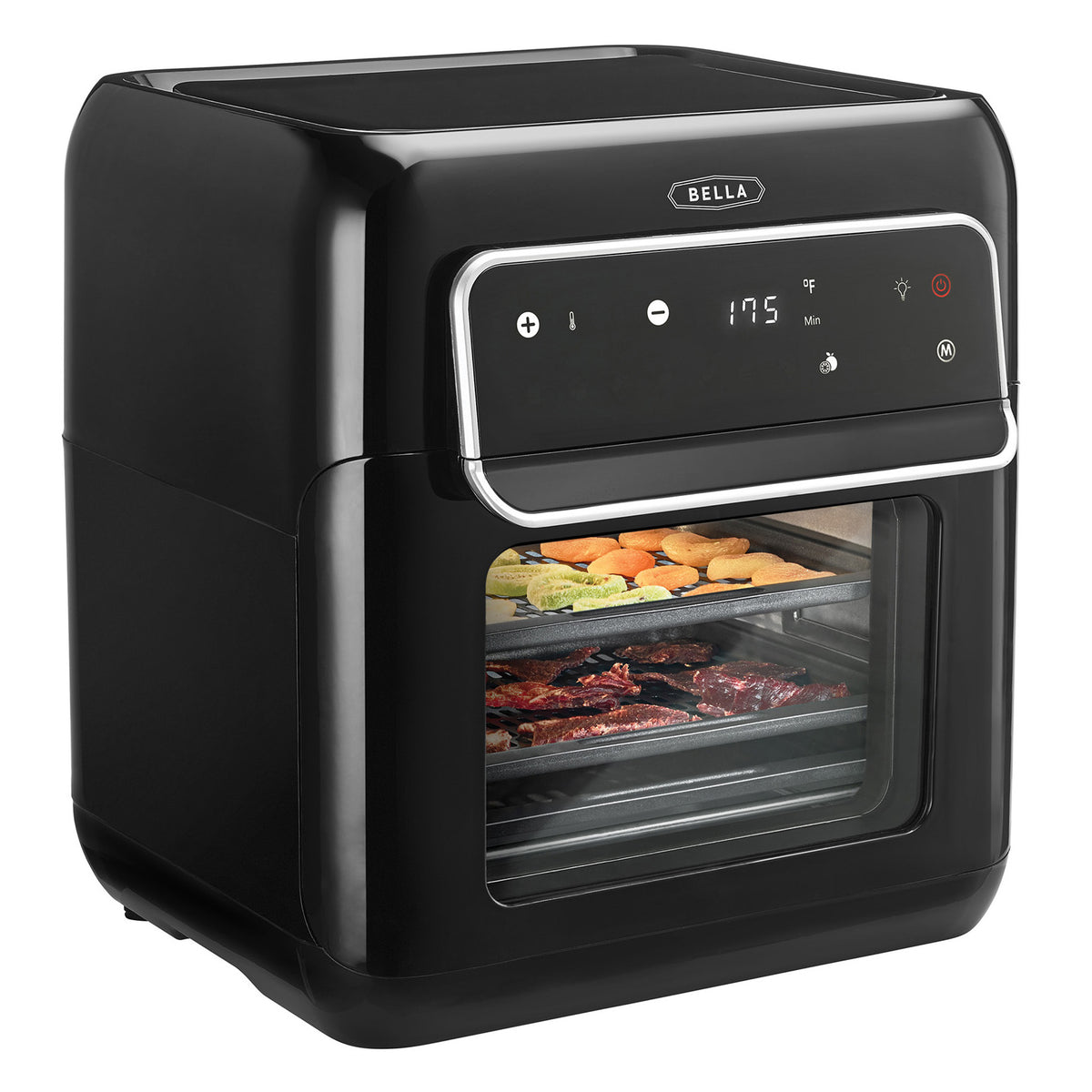 Bella Innovative 10.5 Quart Air Convection Fryer Oven Dehydrator w/ Accessories