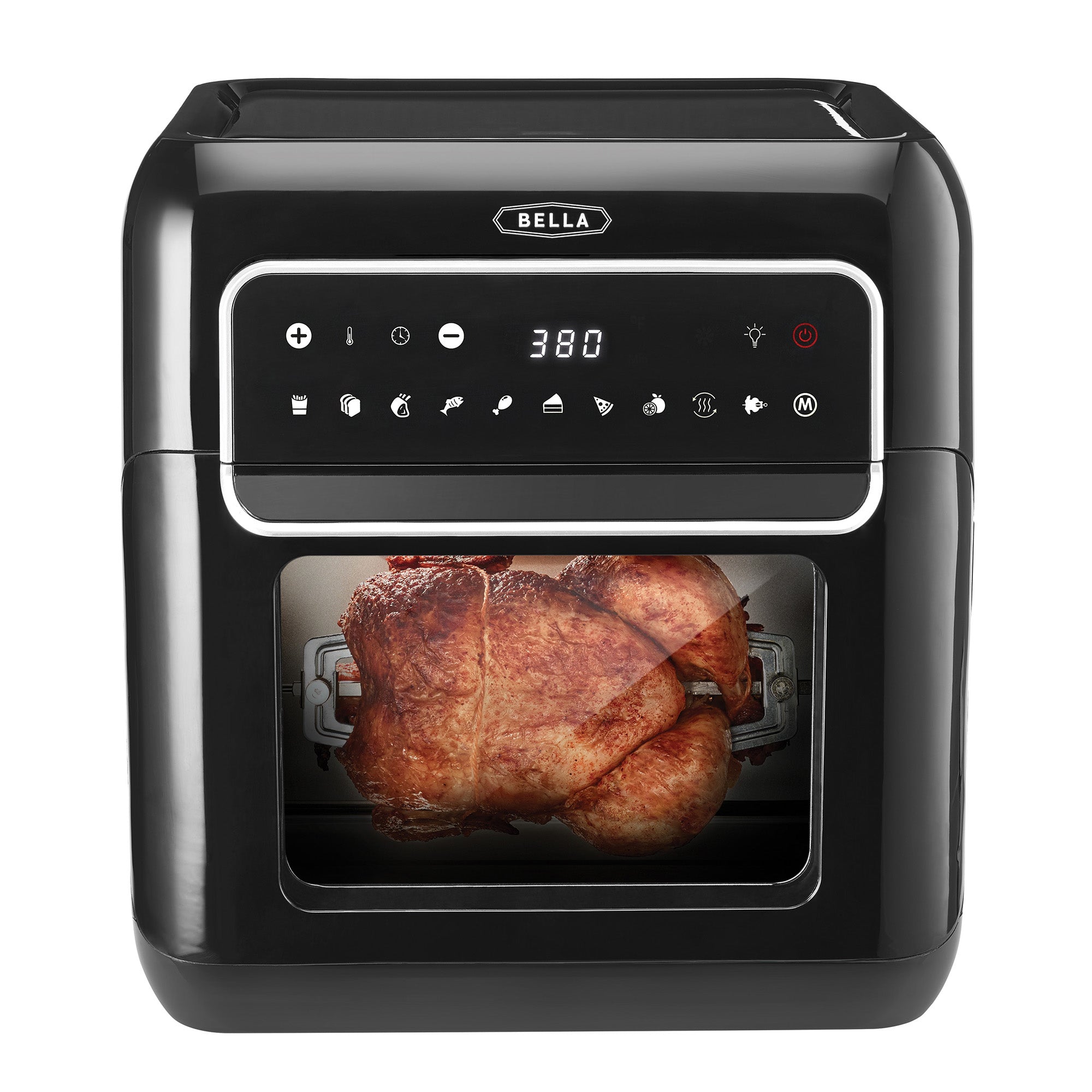 Bella Innovative 10.5 Quart Air Convection Fryer Oven Dehydrator w/ Accessories