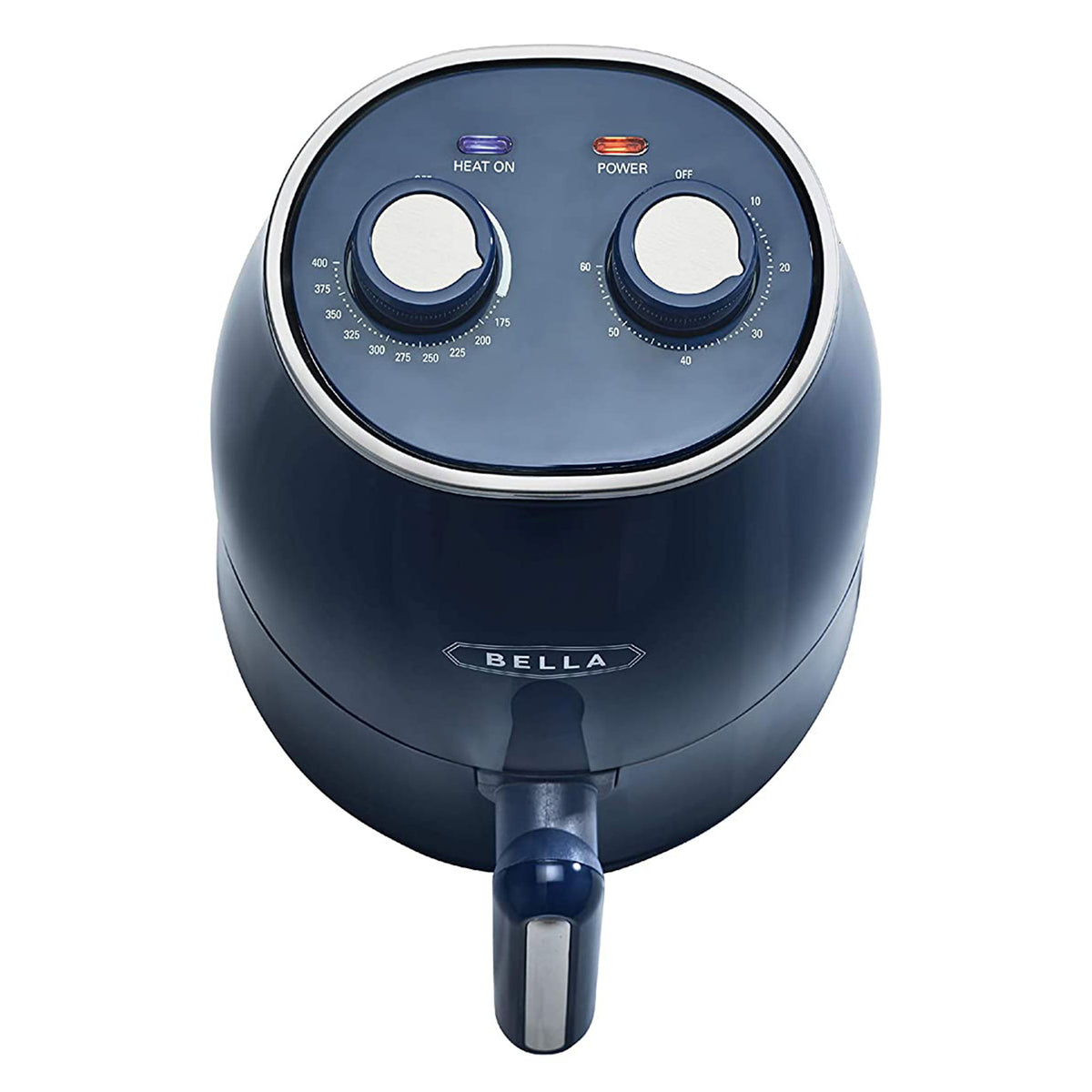 Bella Small Air-Fryer No Oil Deep Cooker Convection Machine, Navy Blue(Open Box)
