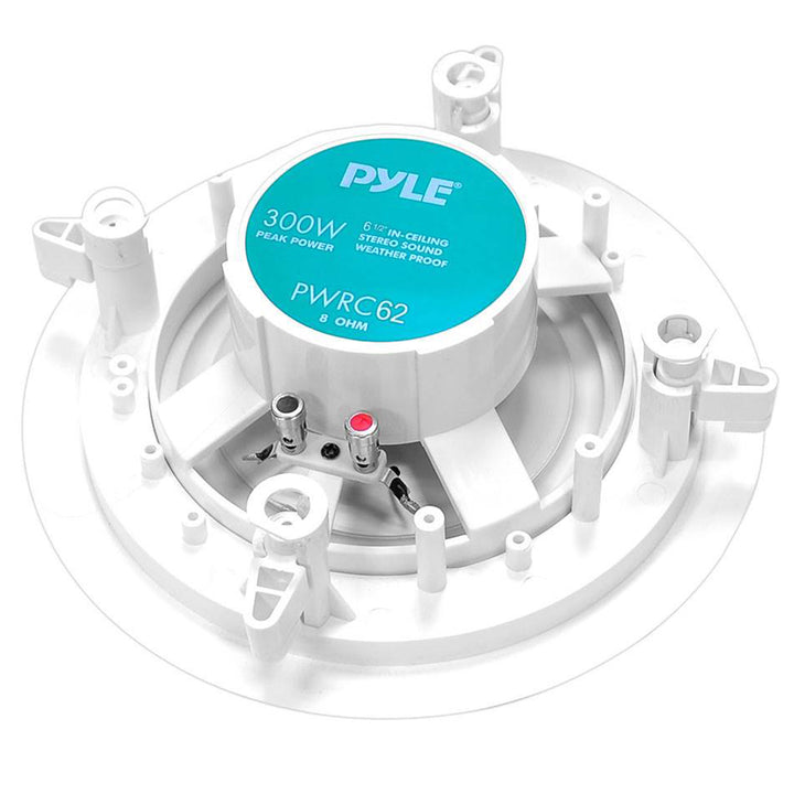 Pyle PWRC82 8 Inch 2 Way Indoor/Outdoor Waterproof  Wall Ceiling Speakers, Pair - VMInnovations