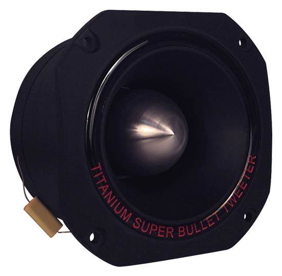 Pyramid TW67 3 Inch 1000 Watt Aluminum Titanium Die Cast Car Audio Super Tweeter