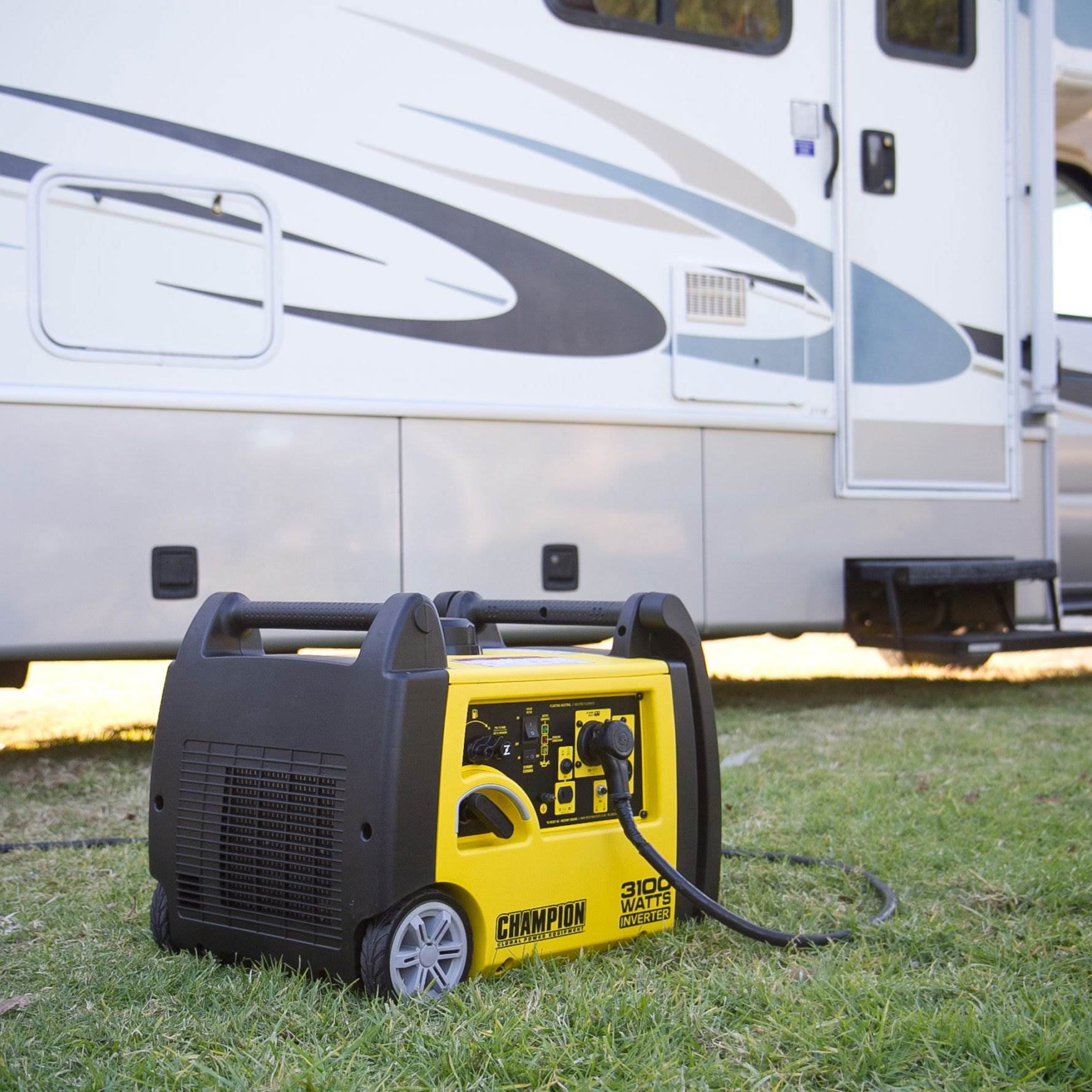 Champion 3100 Watt Quiet Gasoline Inverter Generator + Storm Shield Cover