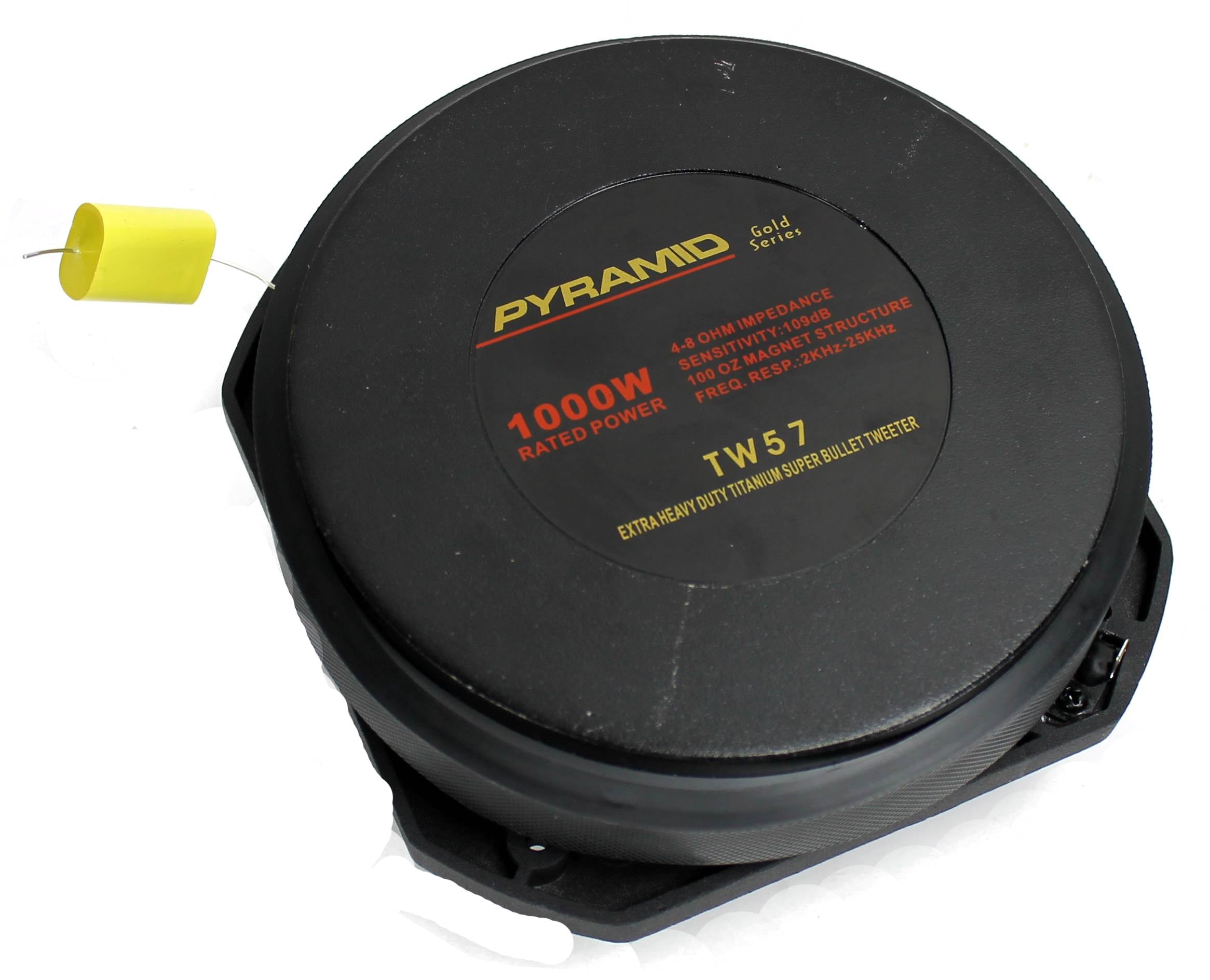Pyramid PRO TW57 3" 1000W Titanium Dome Bullet Car Audio Super Tweeter(Open Box) - VMInnovations